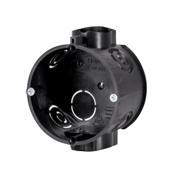 MONTĀŽAS KĀRBA MŪREJAMA E106M25 H46mm MELNA