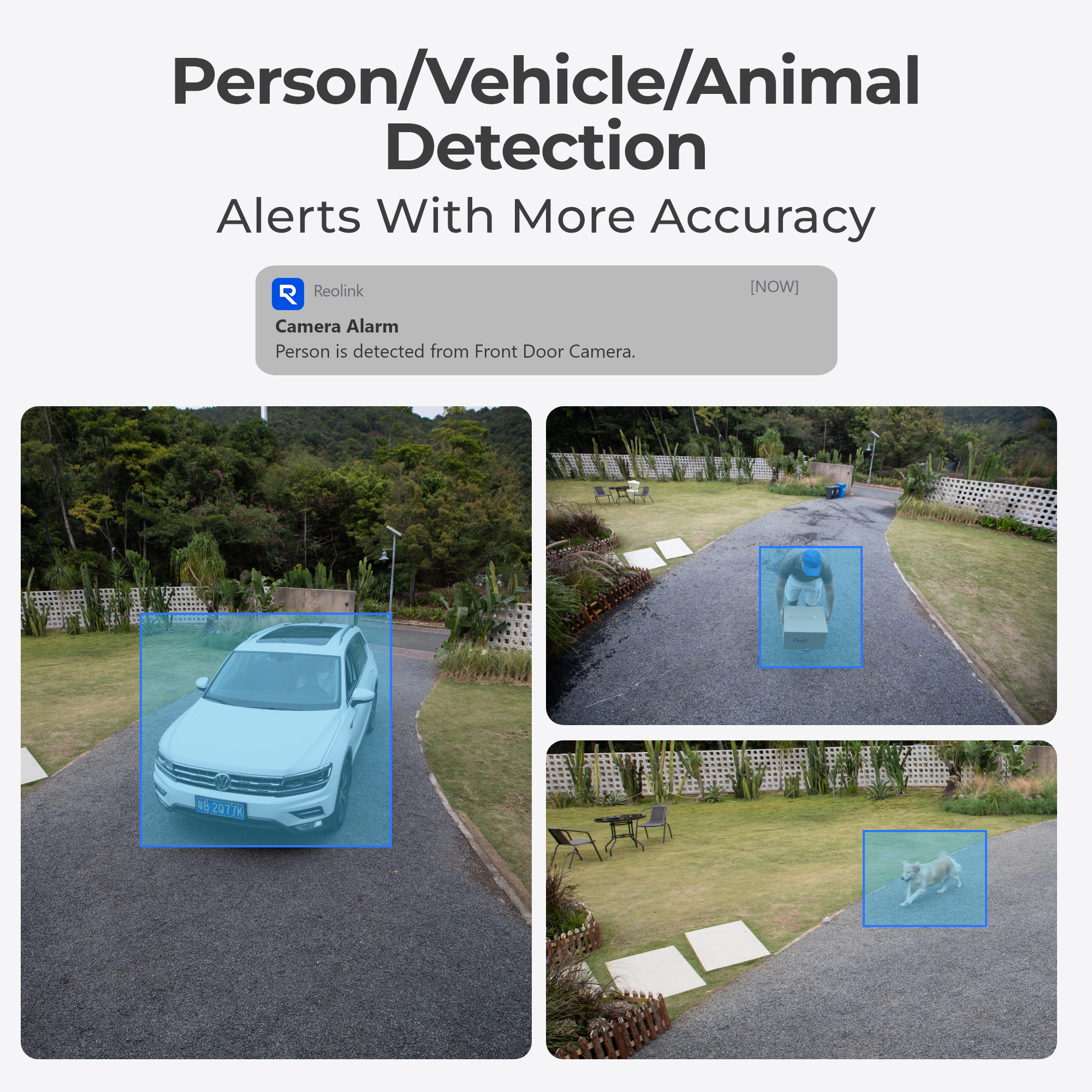 reolink Security camera reolink 2.4ghz 5200mah 6500k ip65 5mp