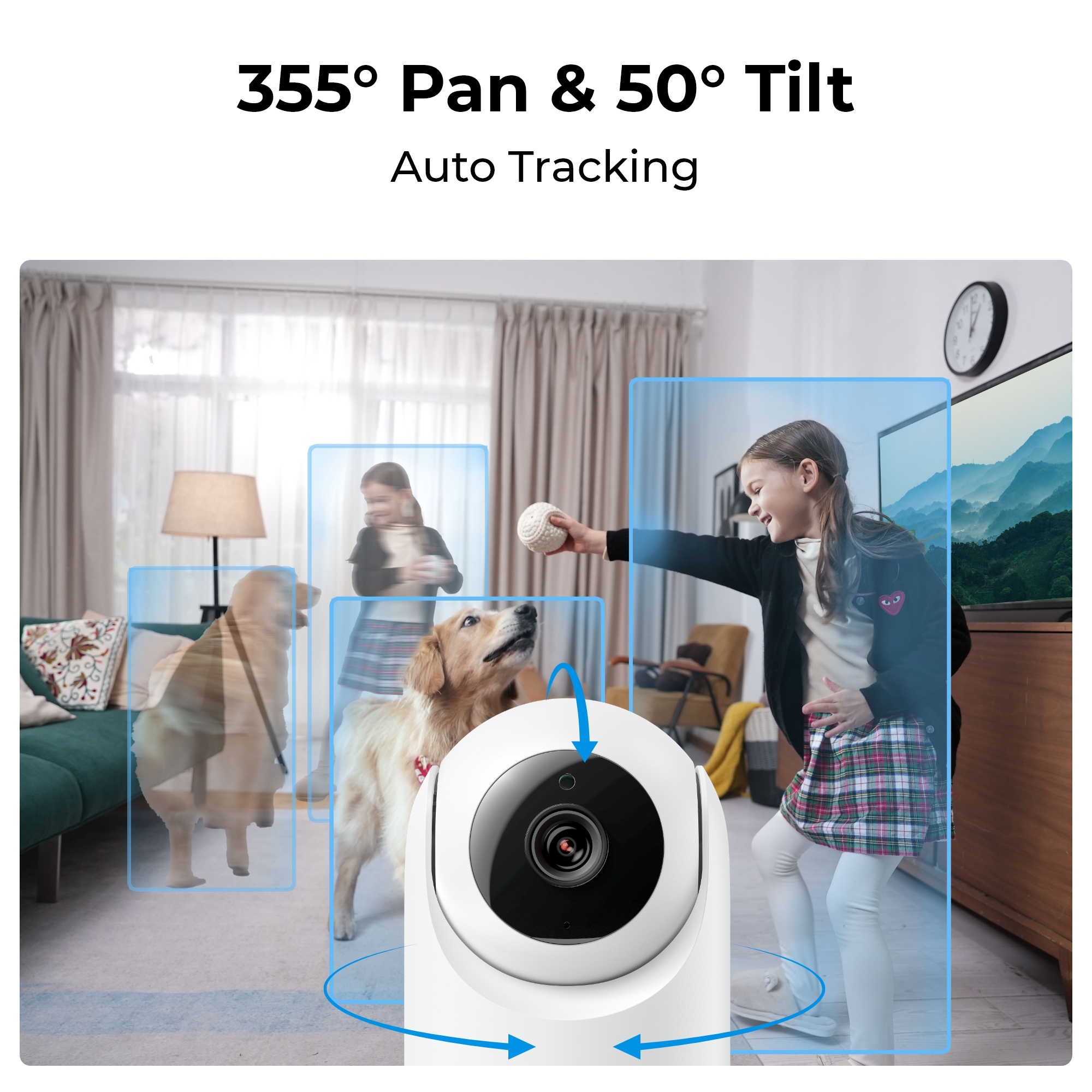 reolink Valvontakamera reolink 2.4ghz usb-c 5v/1a pt 3mp