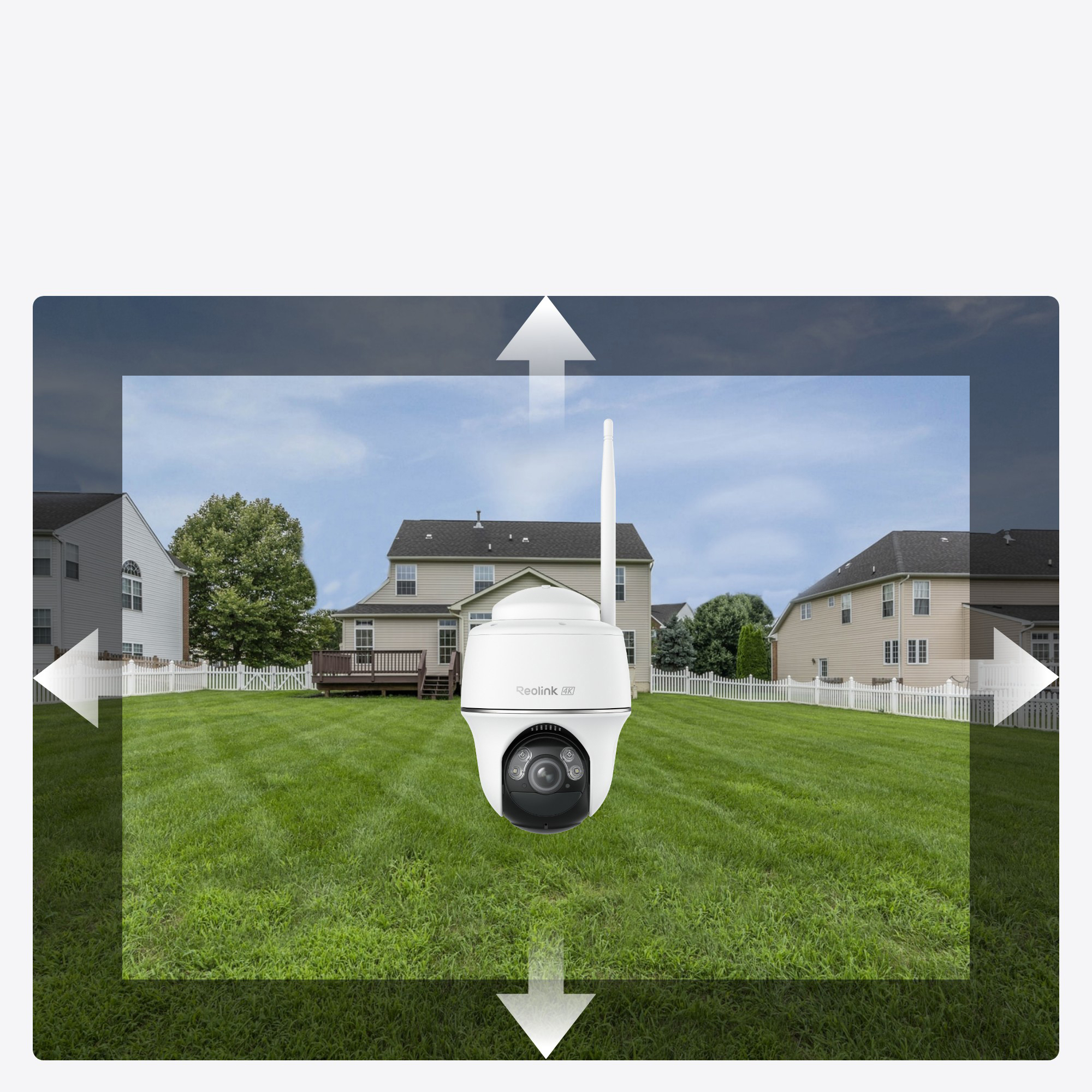 reolink Security camera reolink wifi6 6500mah ip65 ptz 8mp