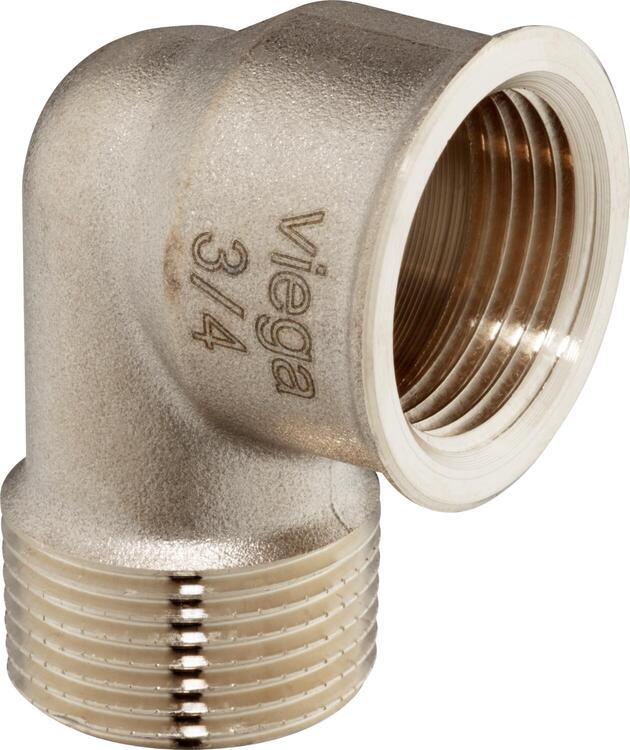 ALKŪNĖ BRONZINĖ  90° 3/4"X3/4" VIDUS/IŠORĖ