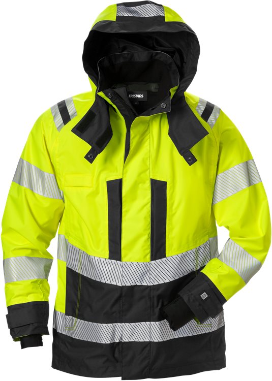 fristads Shell jacket fristads hi-vis 4518 gtt 196 size xs