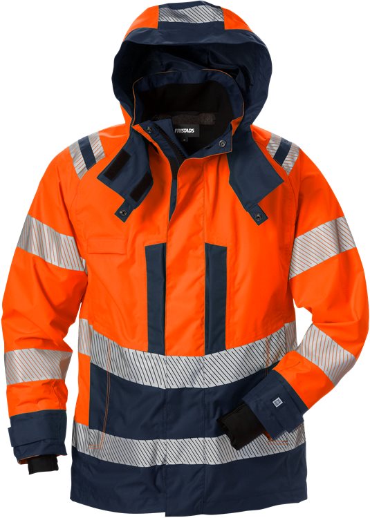 fristads Shell jacket fristads hi-vis 4518 gtt 271 size 2xl