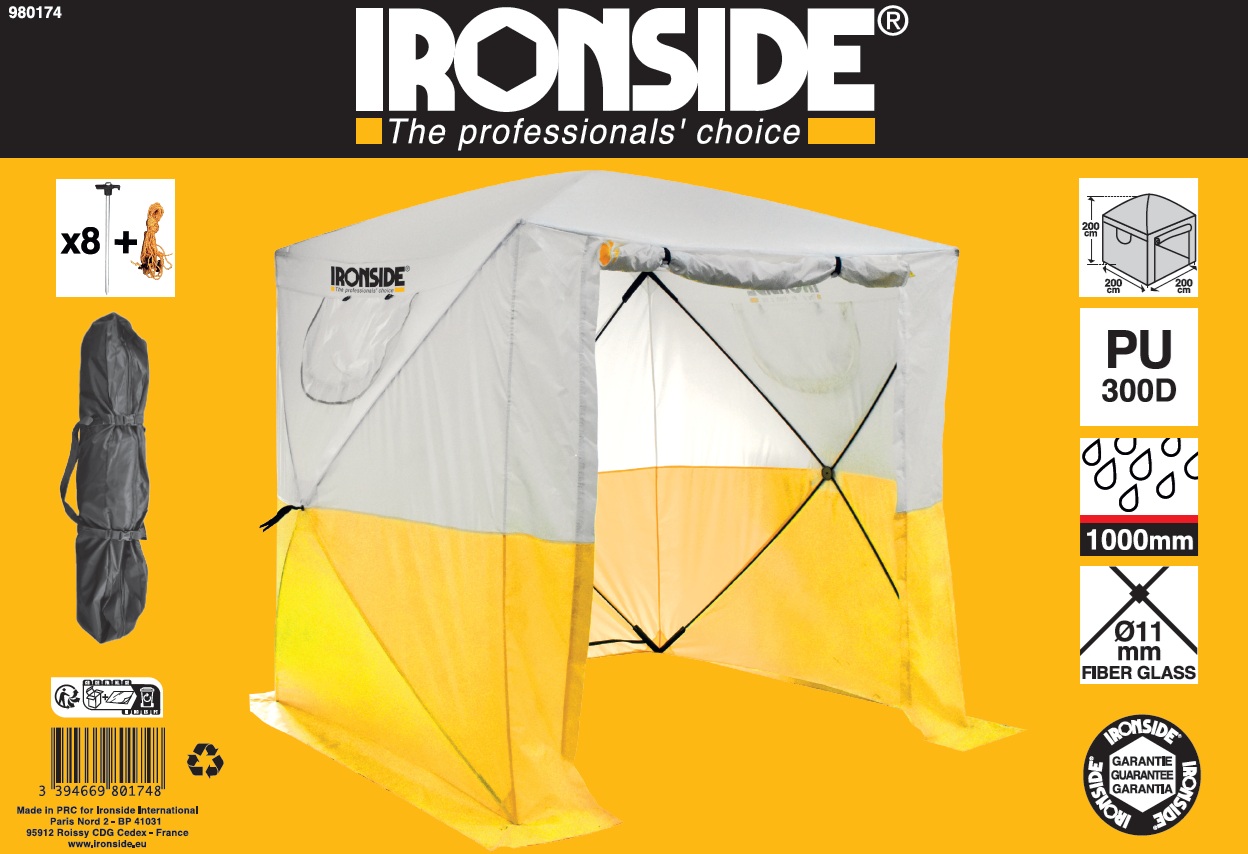 ironside Arbetstält flamskyddat