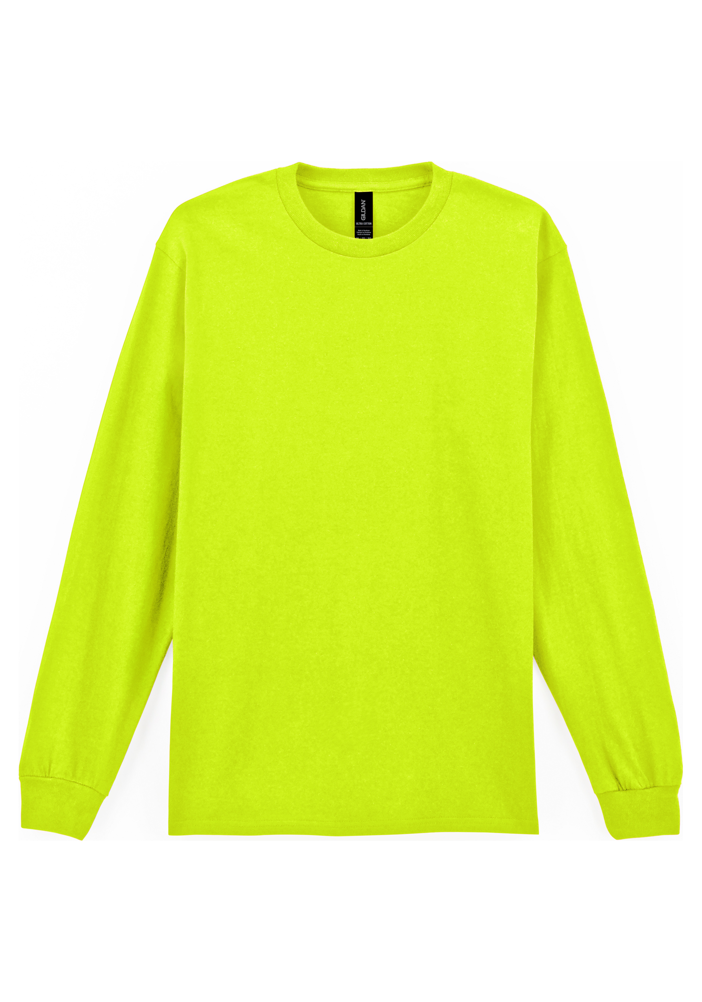 LONG SLEEV T-SHIRT GILDAN 2400 YELLOW M