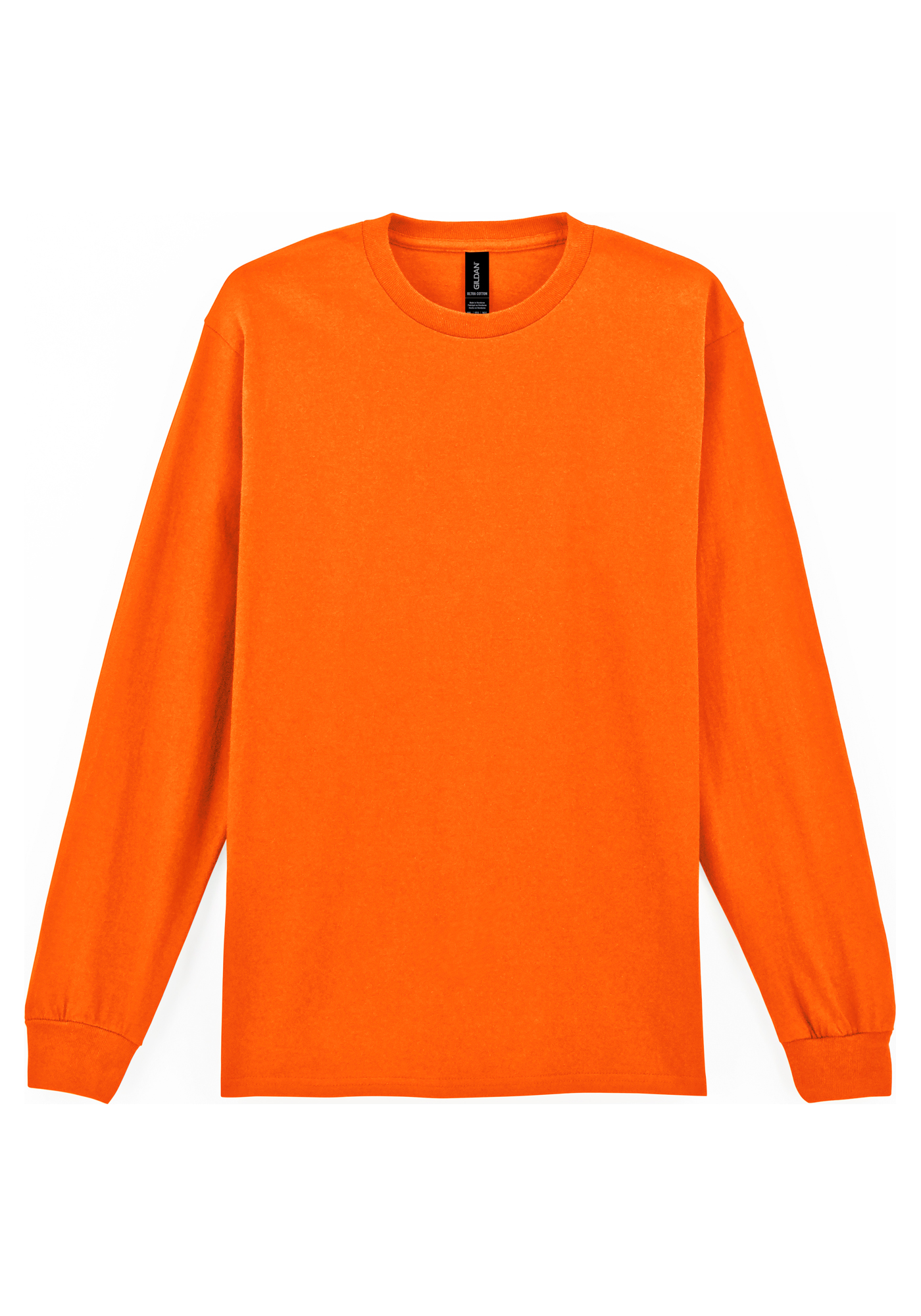 gildan Long sleev t-shirt gildan 2400 orange m