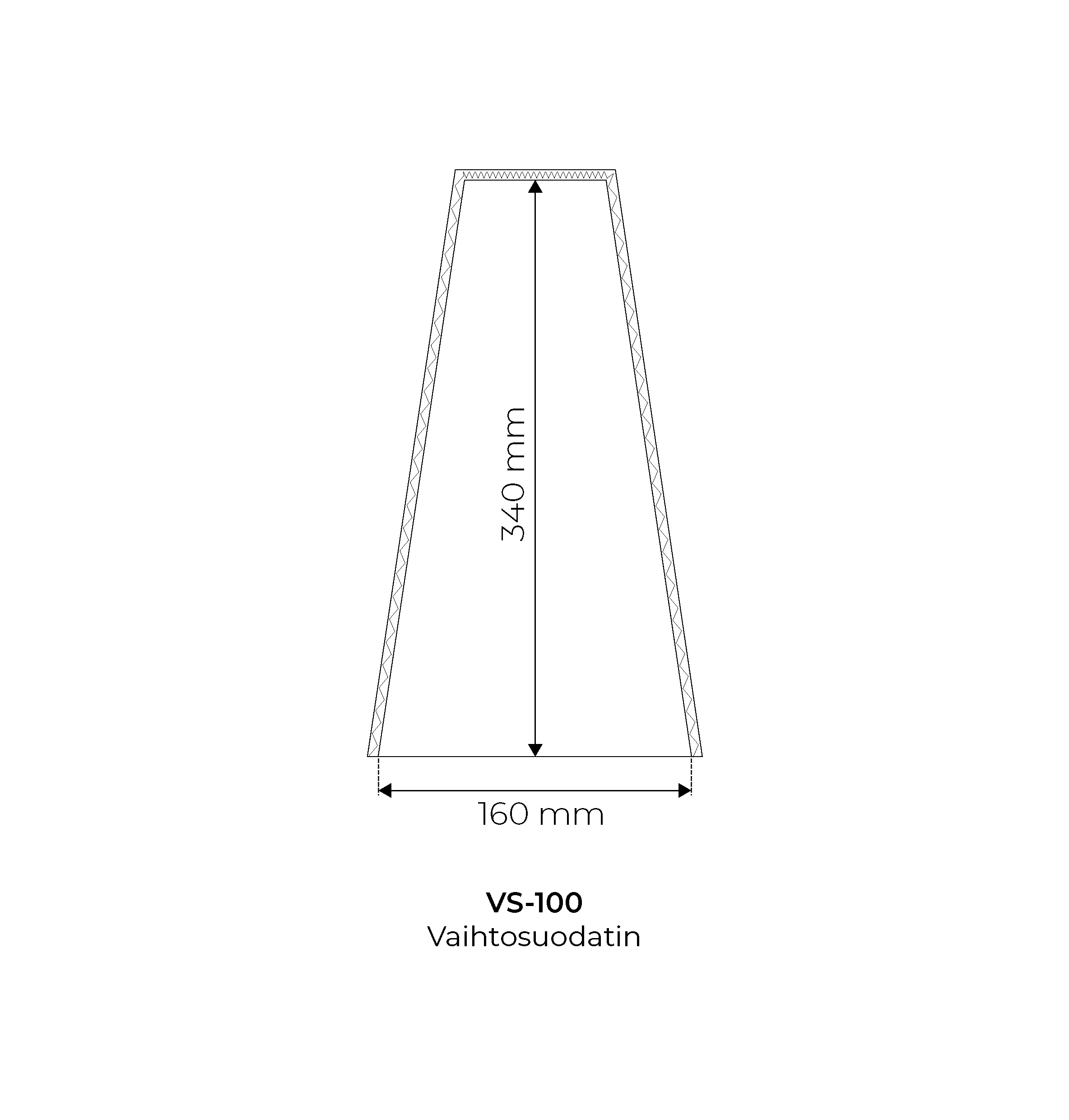 velco Vaihtosuodatin velco vs-100,vsr-100,vlr-100 3kpl