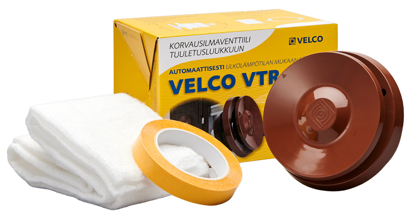 KORVAUSILMAVENTTIILI VELCO VTR-100 RUSKEA