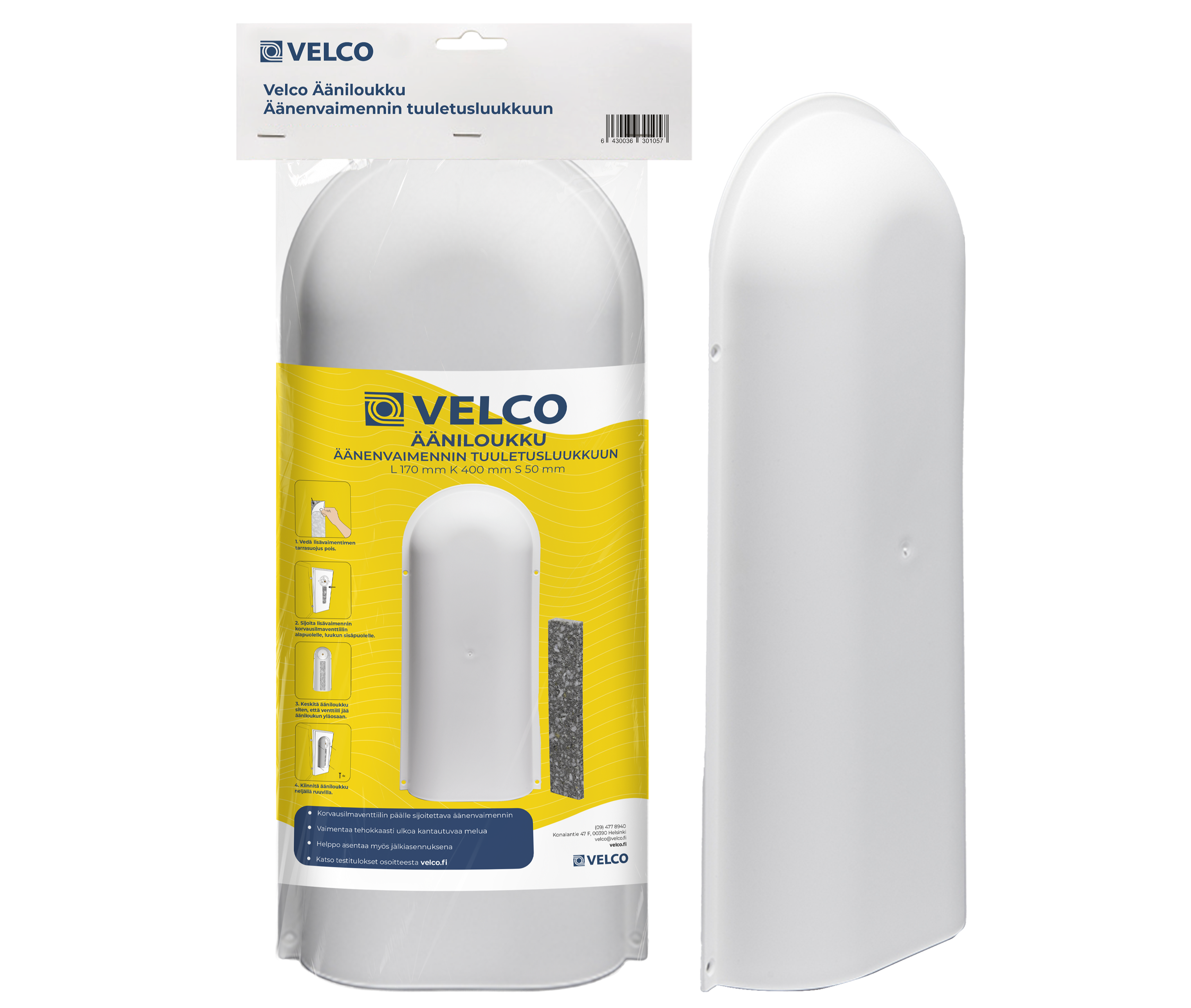 velco Sound trap velco for ventilation window