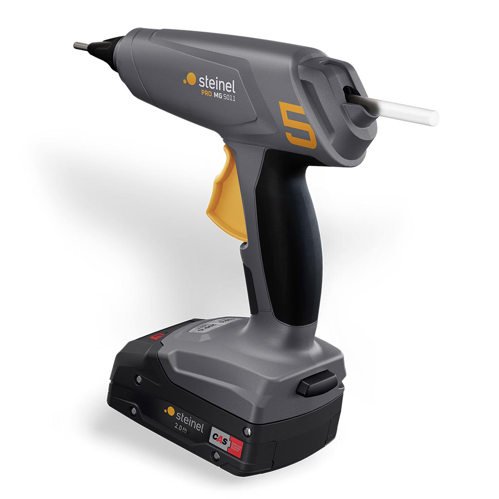 steinel Cordless hot glue gun steinel mobileglue 5011 set 2,0 ah