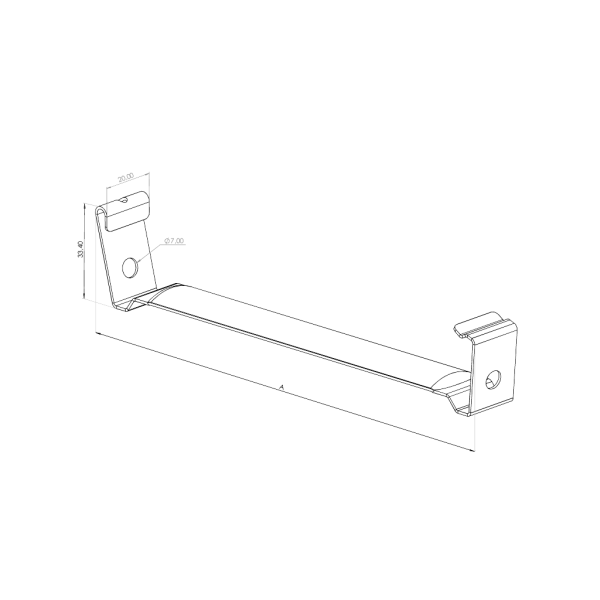 meka Kaapelikiinnike meka tcc-40-100 hdg