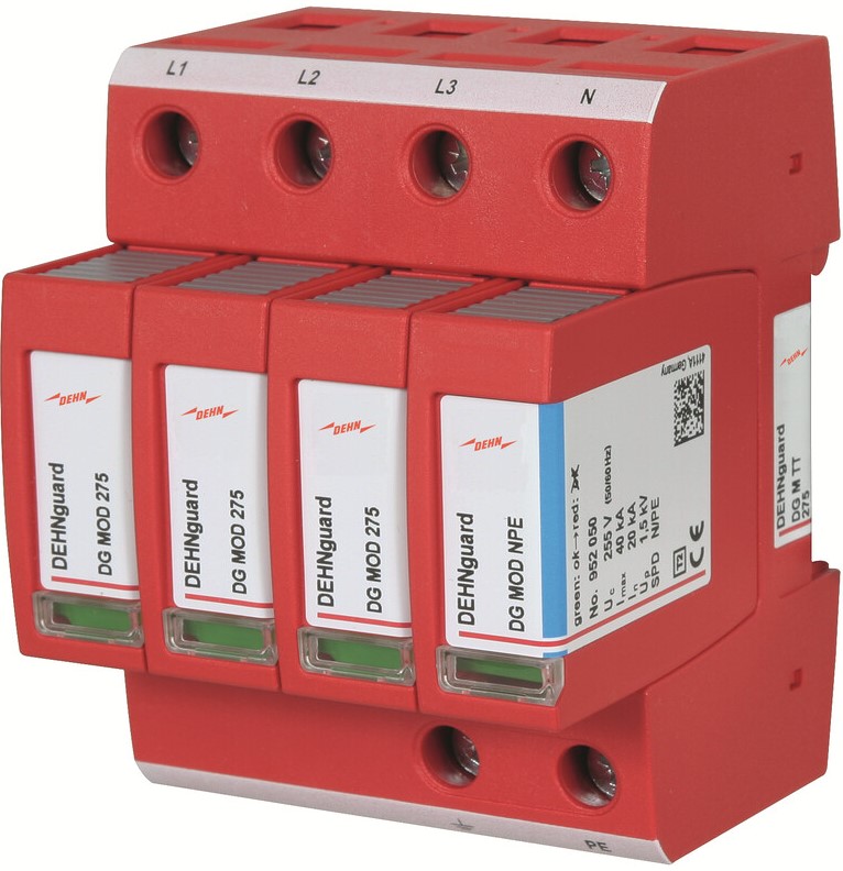 dehn Surge arrester for lv-network dg m tt 275