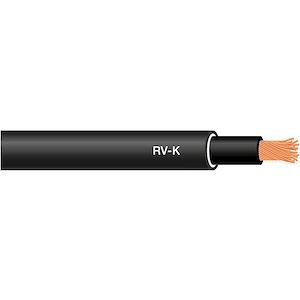 PAIGALDUSJUHE 1kV RV-K 1x150 MUST T500 Eca