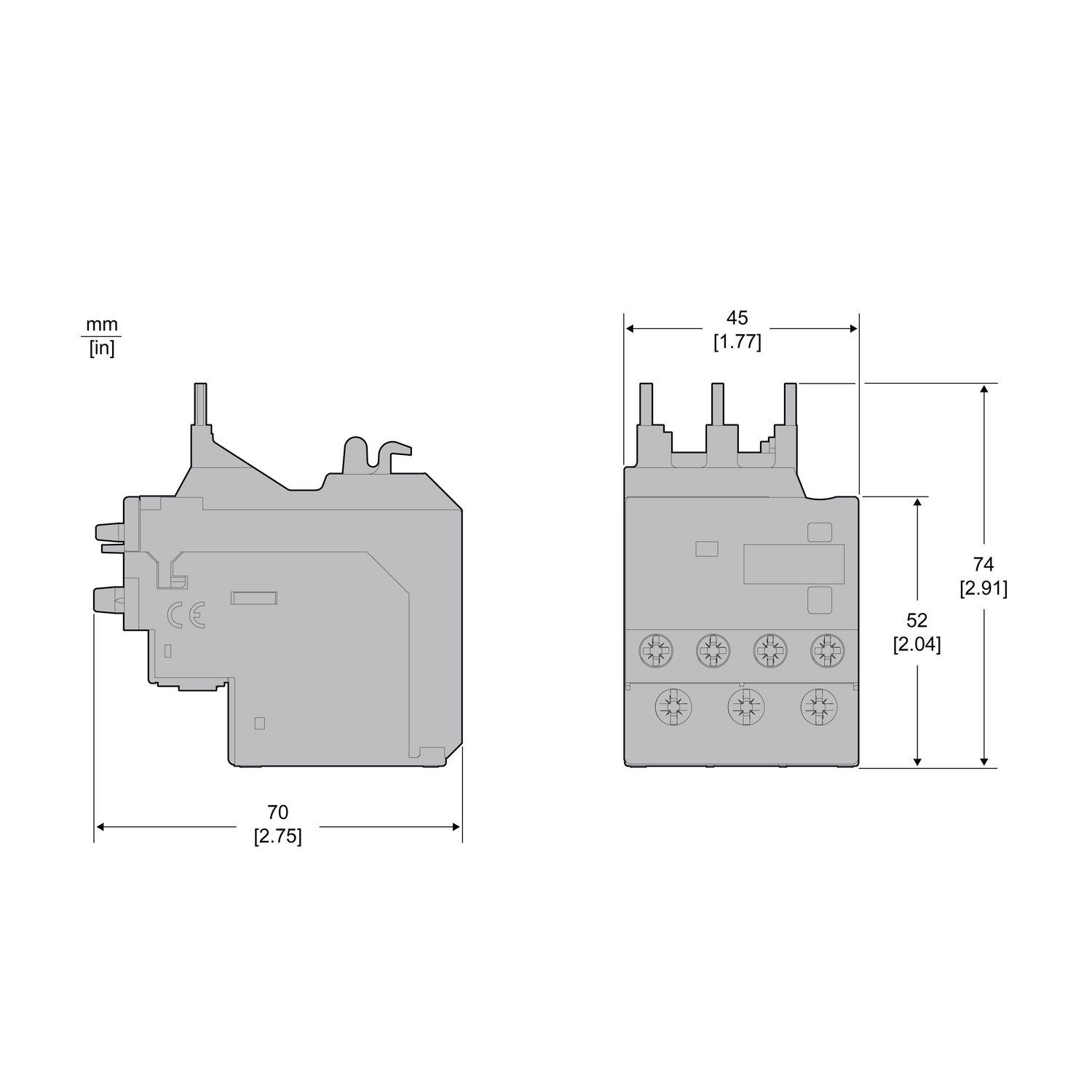 schneider electric Overload relay easypact lre35, 30...38a,class 10a