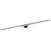 cleanline Lattiakaivon kouru geberit 900mm harjattu teräs cl30