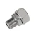 schwer Male stud coupling 12x1/2 npt aisi316 ti51412l12