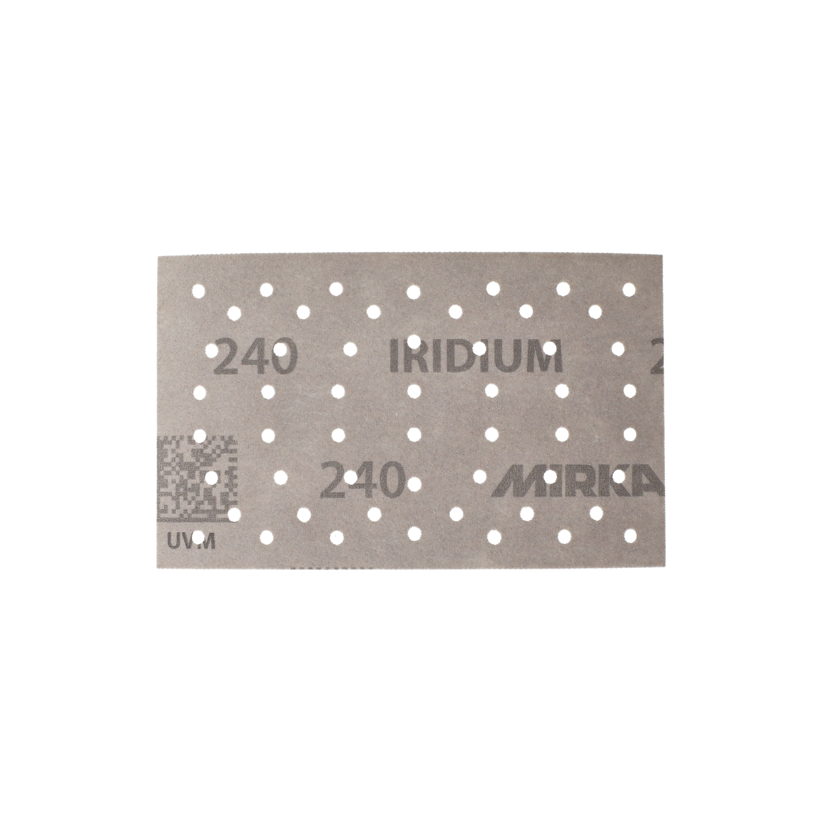 mirka Sanding sheet mirka iridium 81x133mm grip 54h 240 10pcs