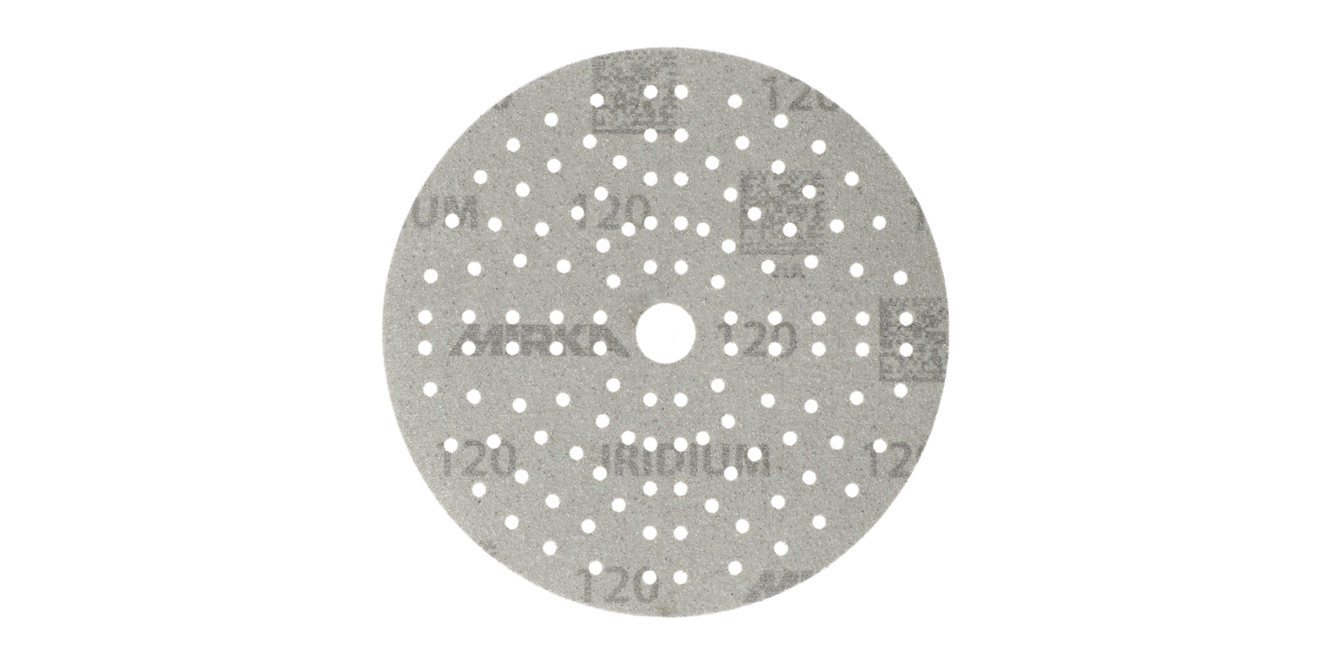 mirka Sanding disc mirka iridium 150mm grip 121h 120 10pcs
