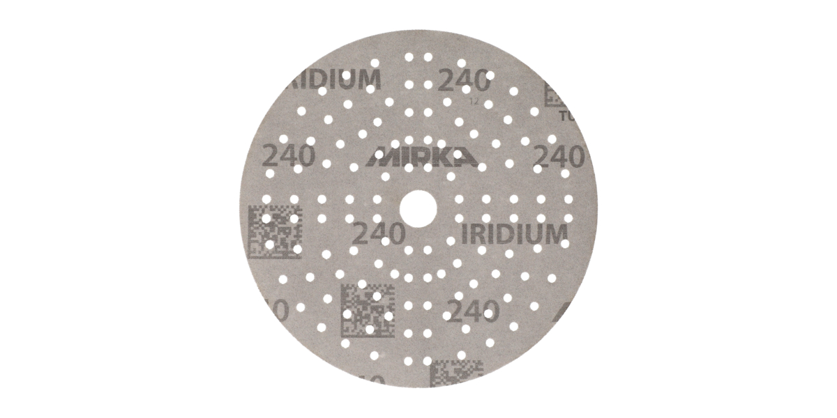 mirka Sanding disc mirka iridium 150mm grip 121h 240 10pcs