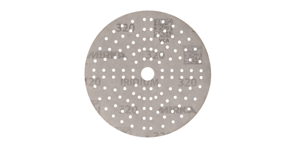 mirka Sanding disc mirka iridium 150mm grip 121h 320 10pcs
