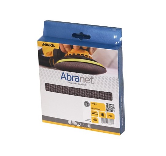 mirka Sanding disc mirka abranet 150mm mix 10pcs + padsaver 67h