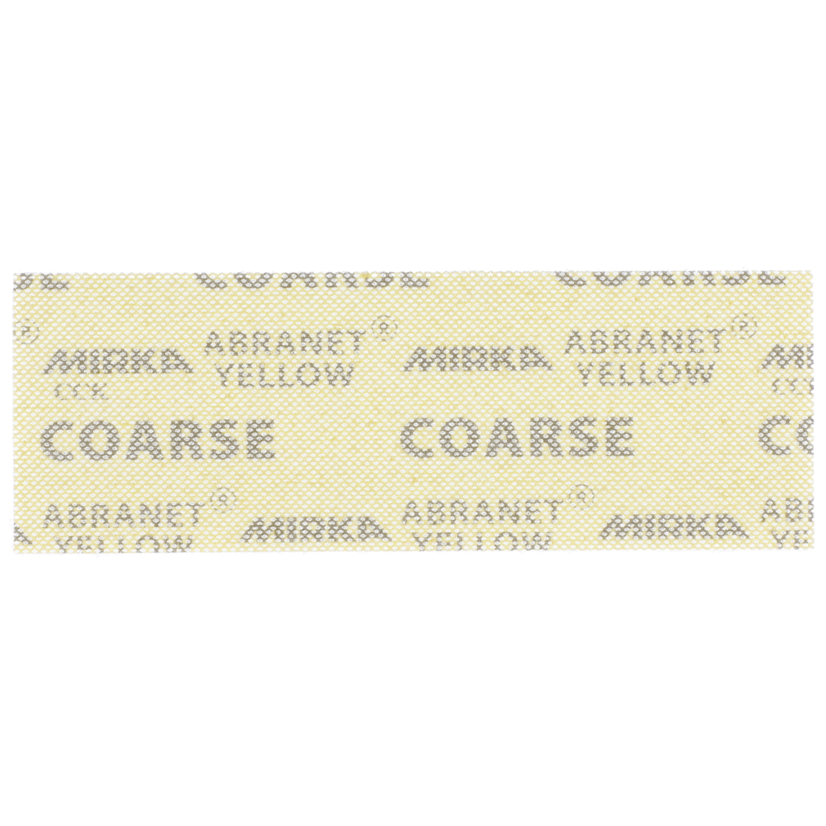 HIOMAVERKKO MIRKAABRANETYELLOW 80X230MM COARSE 6KPL