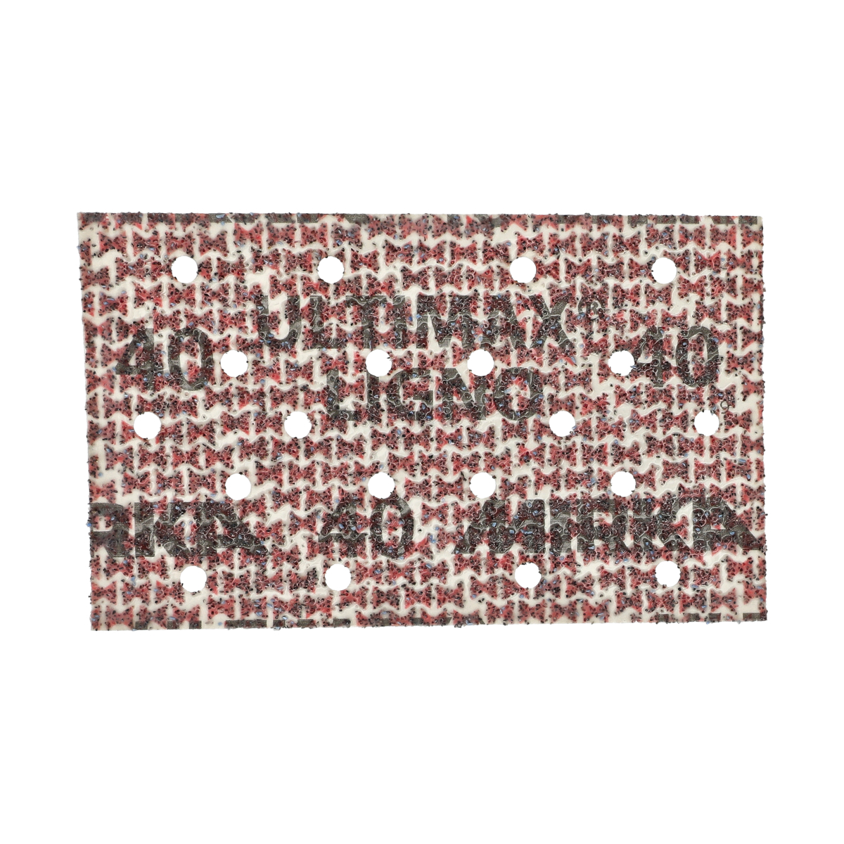 SAND.SHEET MIRKA ULTIMAX LIGNO 81X133 GRIP MULTIFIT P40 10PC