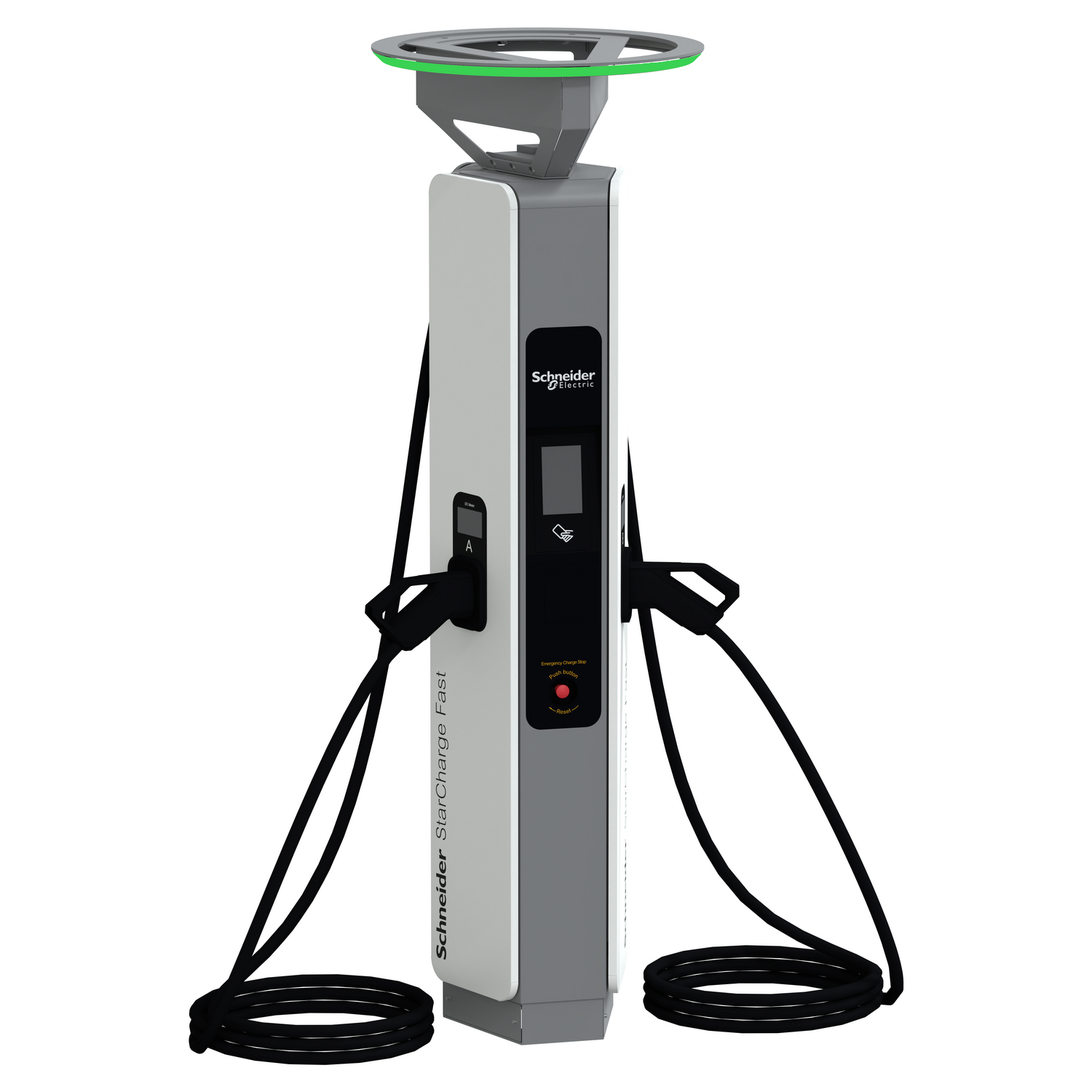 schneider electric Latausasema teholataus starcha satelliitti, 2x ccs2, 6,9m