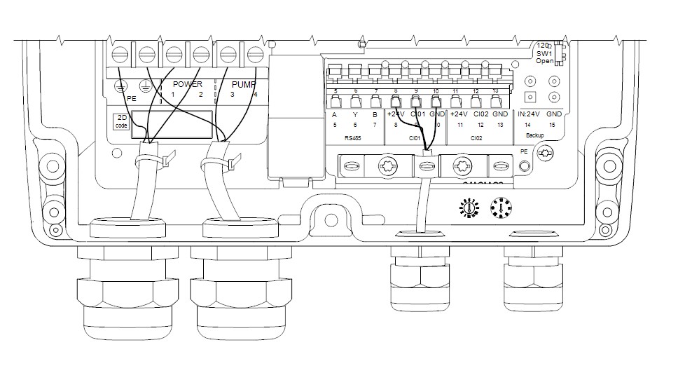 grundfos Constant pressure grundfos cu 302 sqe-pumpulle, premium