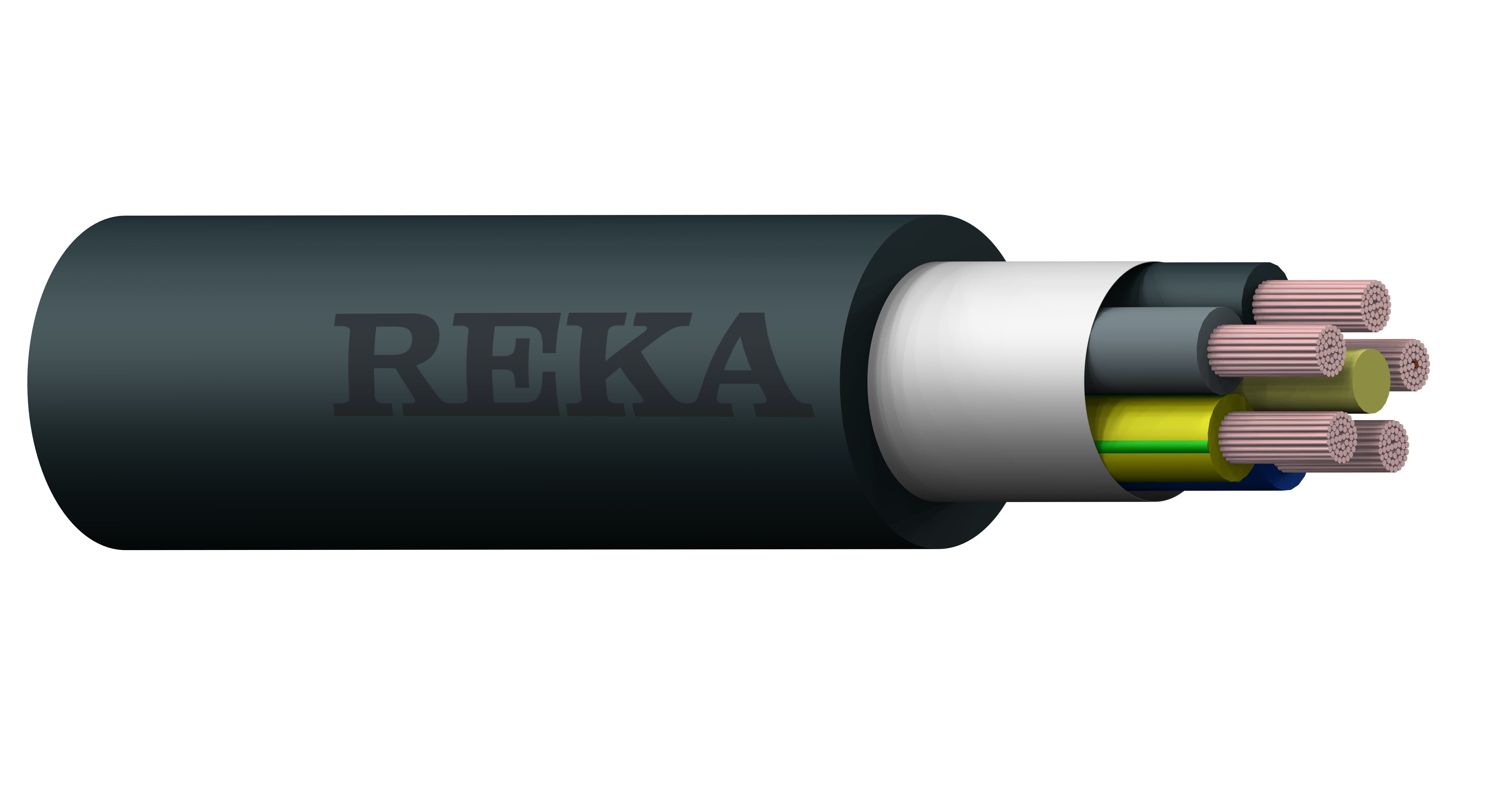 KRAFT INSTALLATIONSKABEL REKAFLEX HF 5G2,5 T500