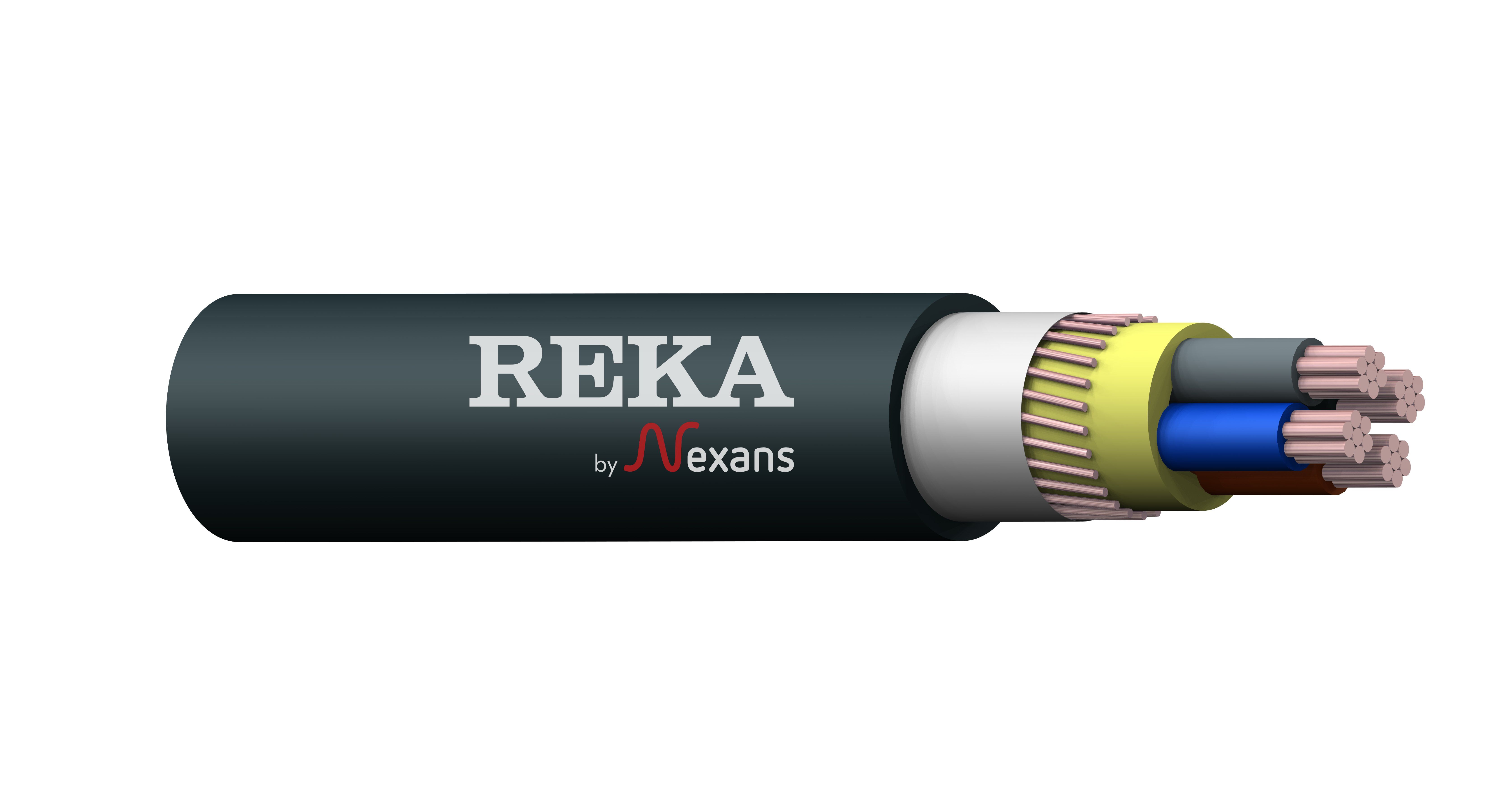 reka Kraft installationskabel fxqj/xcmk-hf 4x16/16 t500