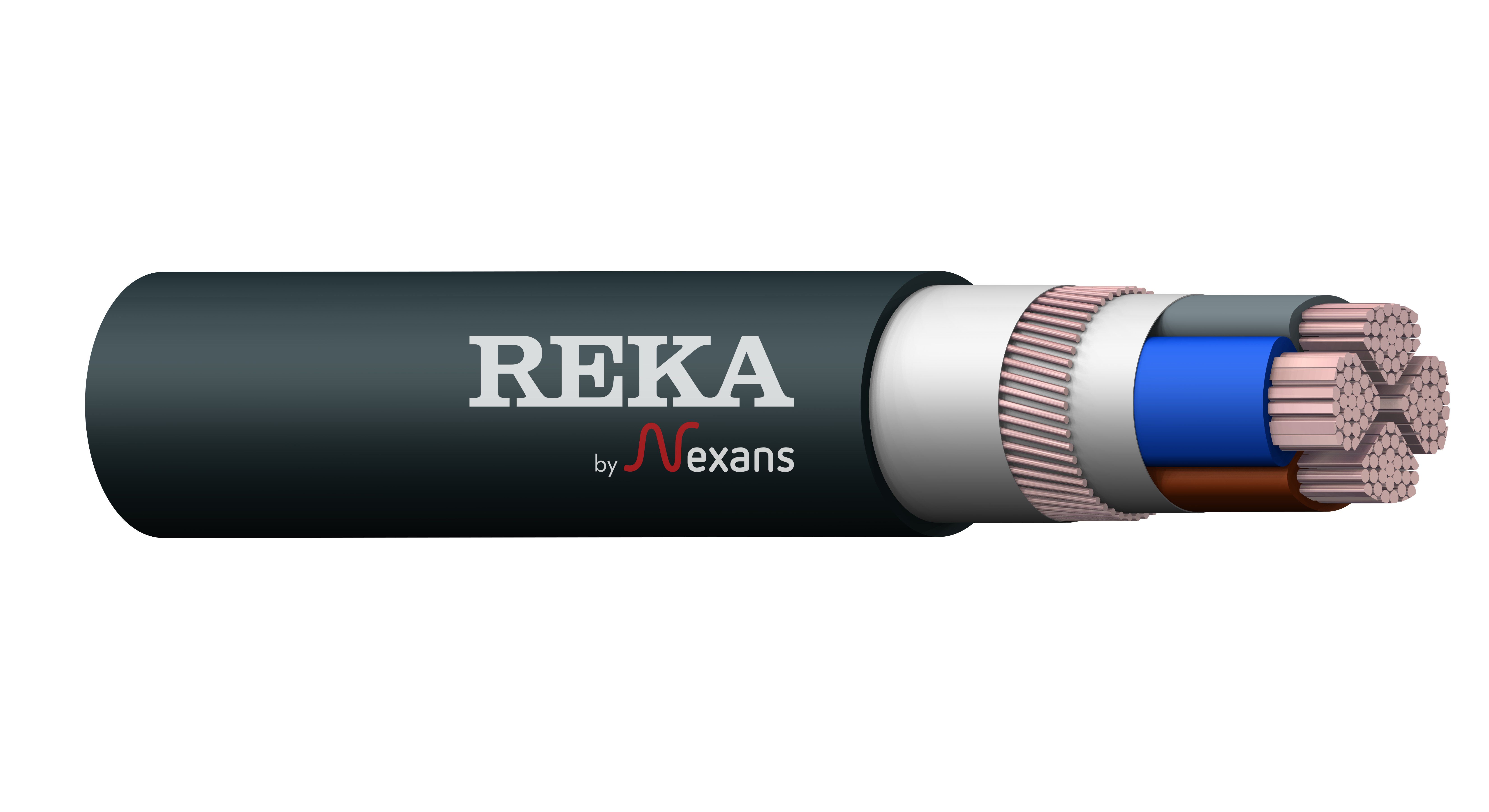 reka Kraft installationskabel-hf fxqj/xcmk-hf 4x185/95 t500 k22