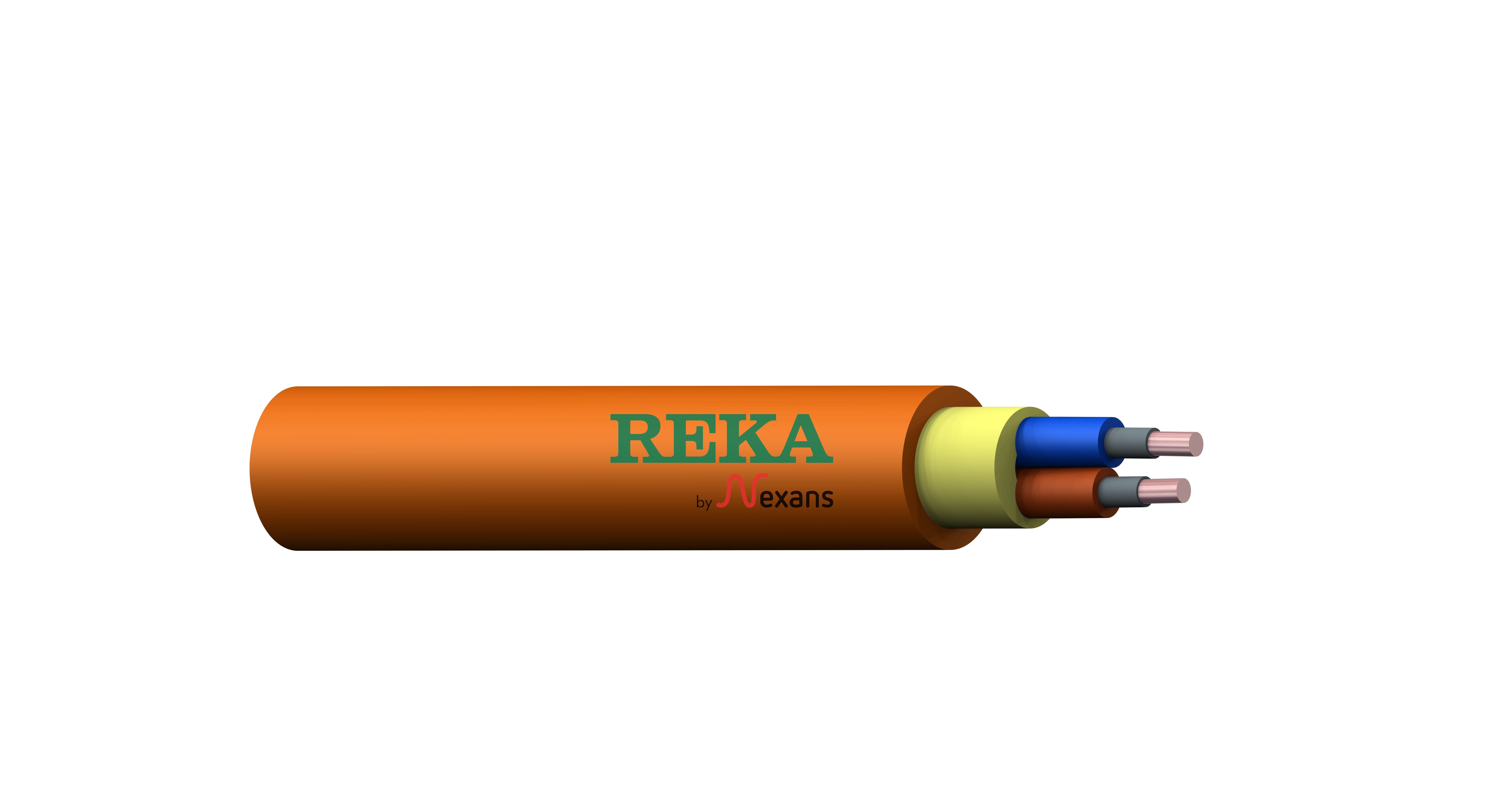 KOPPARKRAFTKABEL-FR FRHF  2x2,5 N 0,6/1 kV  T500