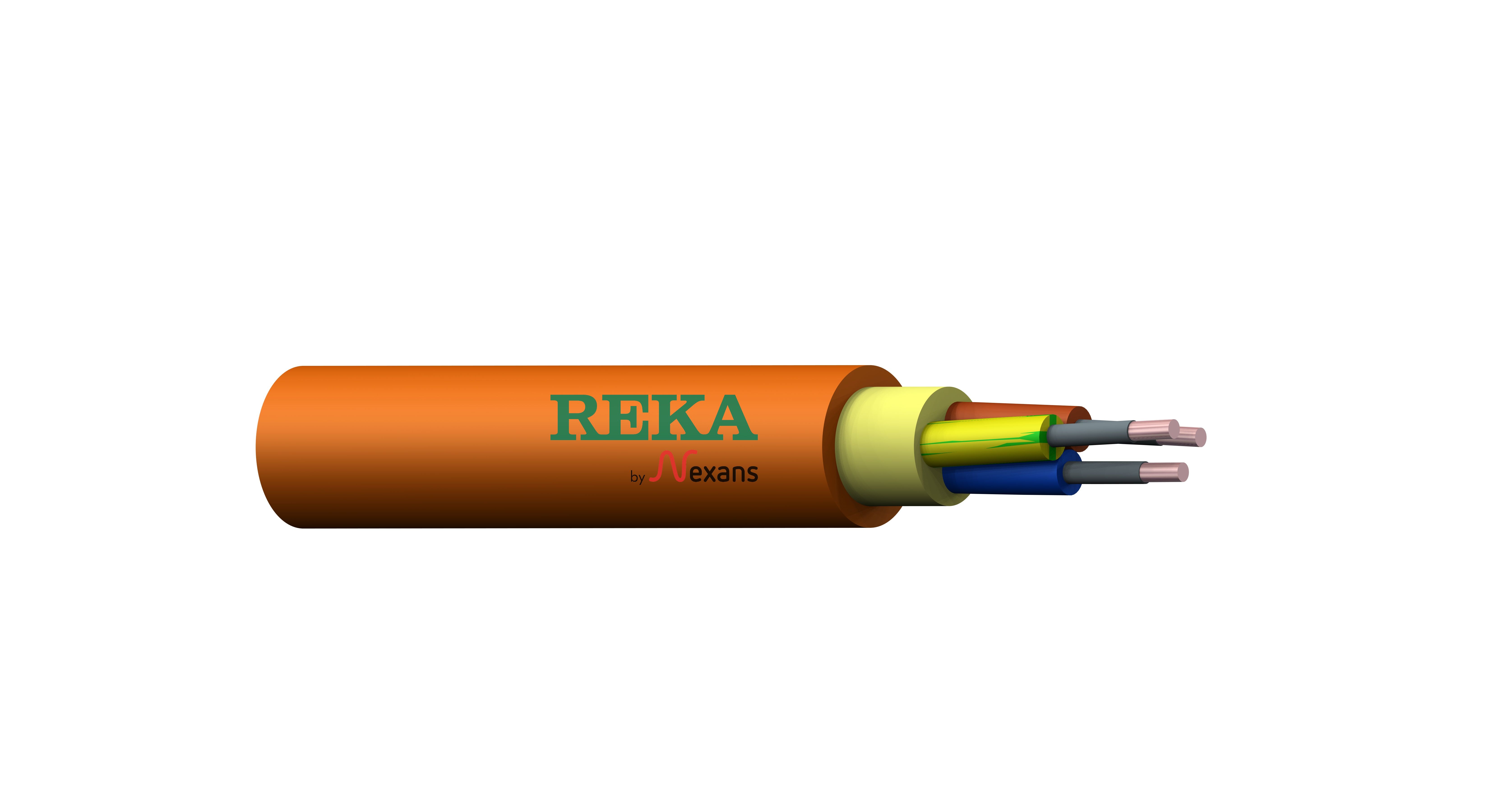 KOPPARKRAFTKABEL-FR FRHF 3x1,5 S 0,6/1 kV T500