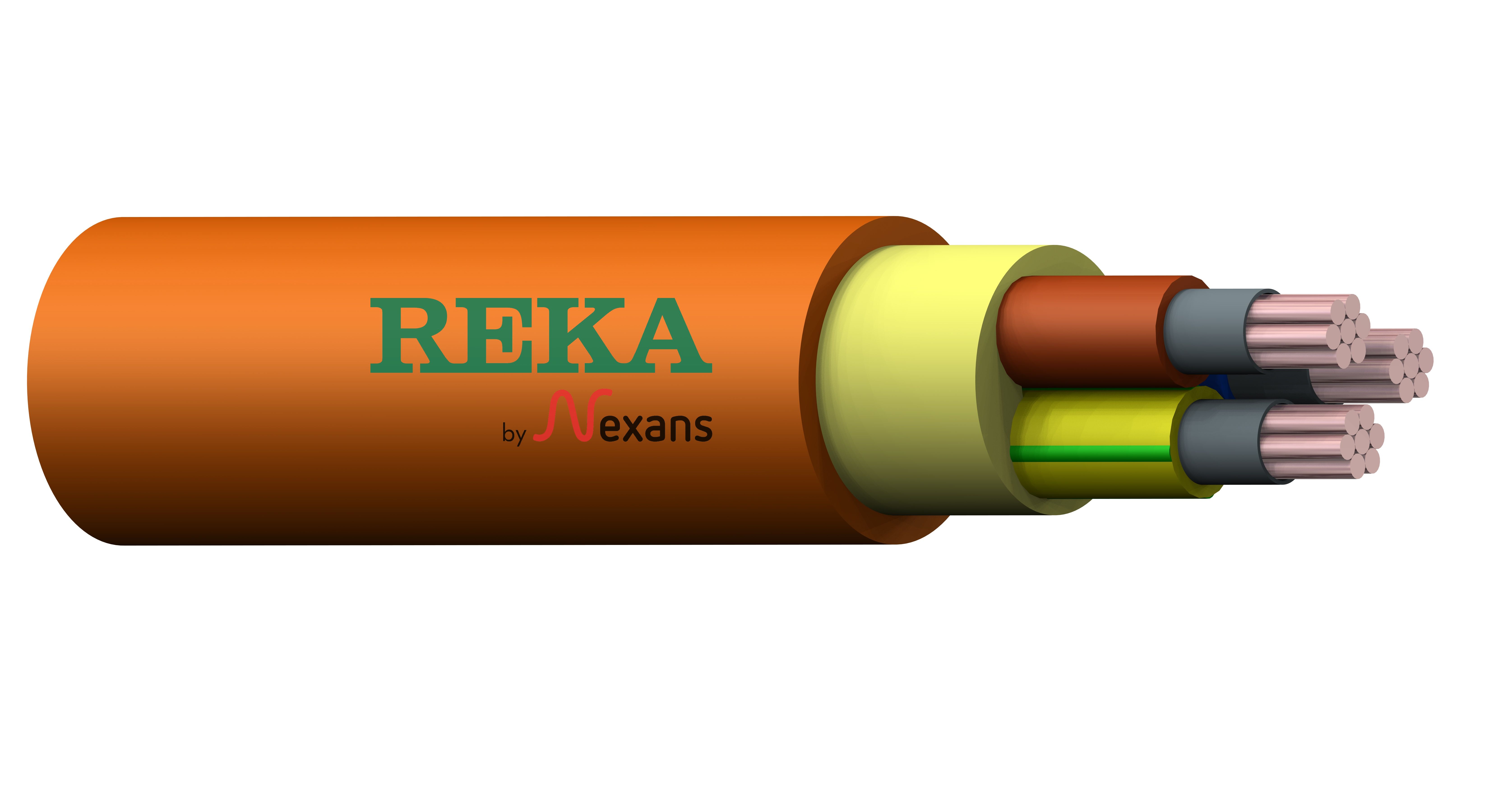 PALONKESTÄVÄ KAAPELI-HF REKA FRHF 3x10  S  0,6/1 kV K500