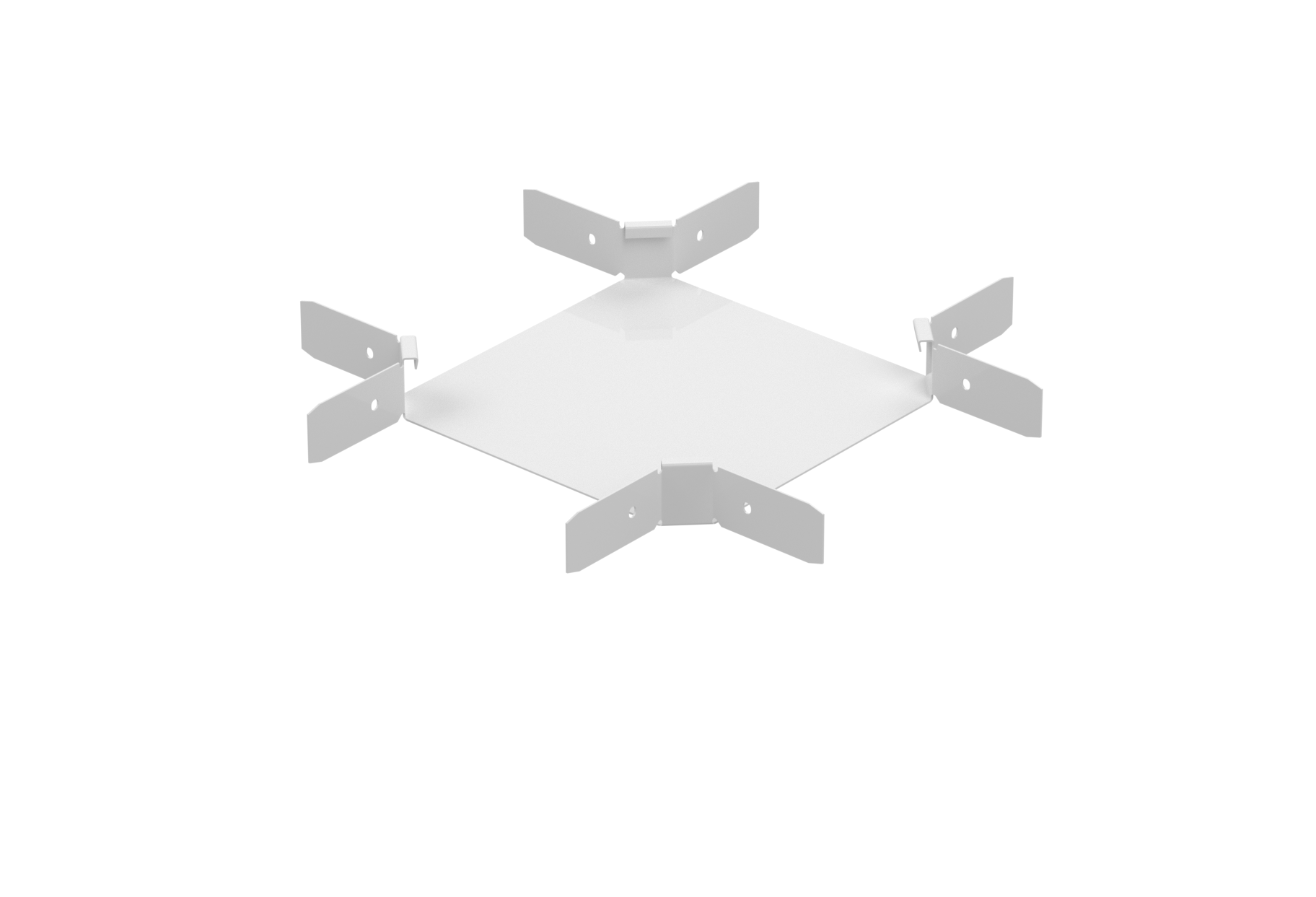 meka X-stycke kabelränna meka rx-40-300 m vit