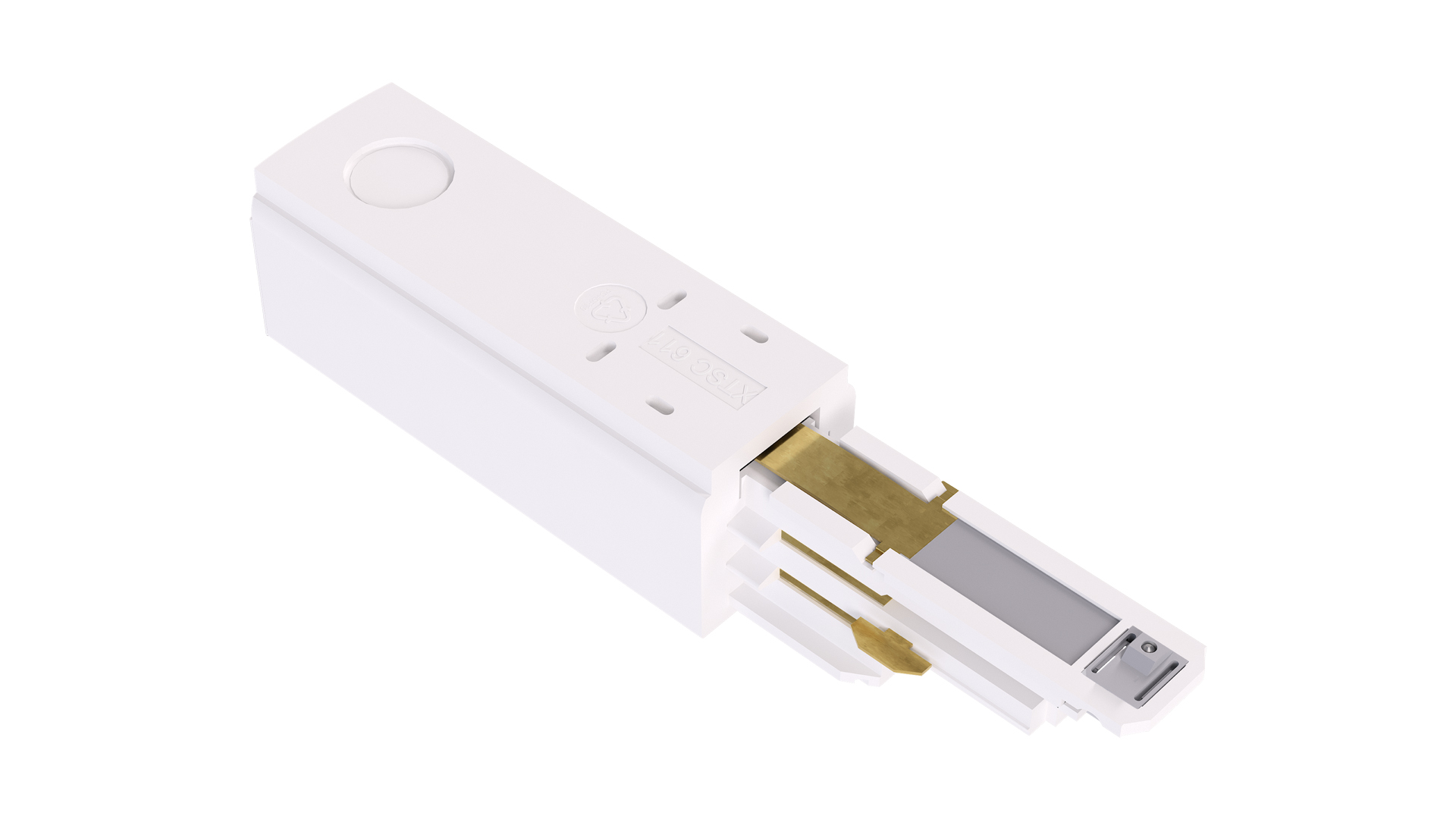 LIGHTING TRACK ACCESSORY XTSC611-3 WHITE