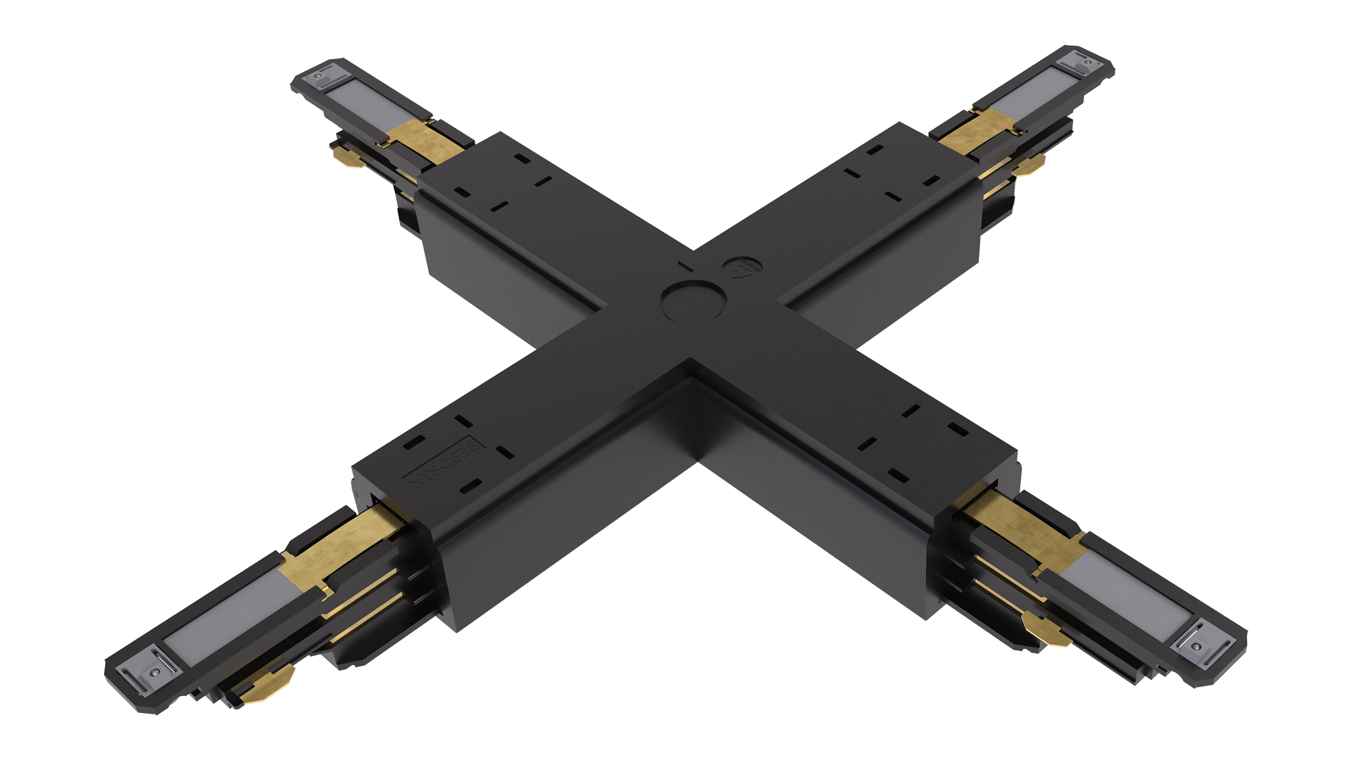 LIGHTING TRACK ACCESSORY XTSC638-2 BLACK