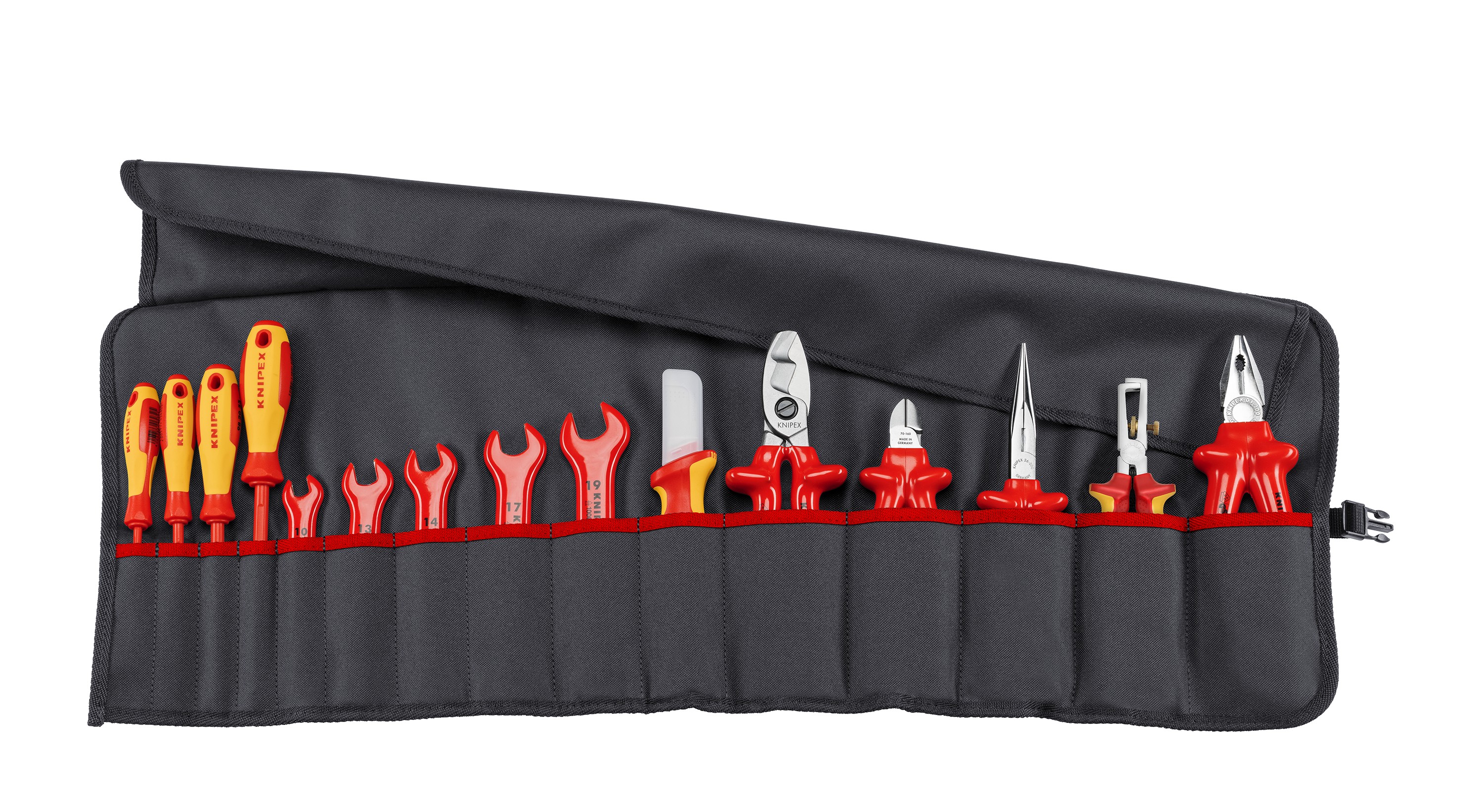 TYÖKALUPUSSI KNIPEX 98 99 13 VDE 15 OSAA