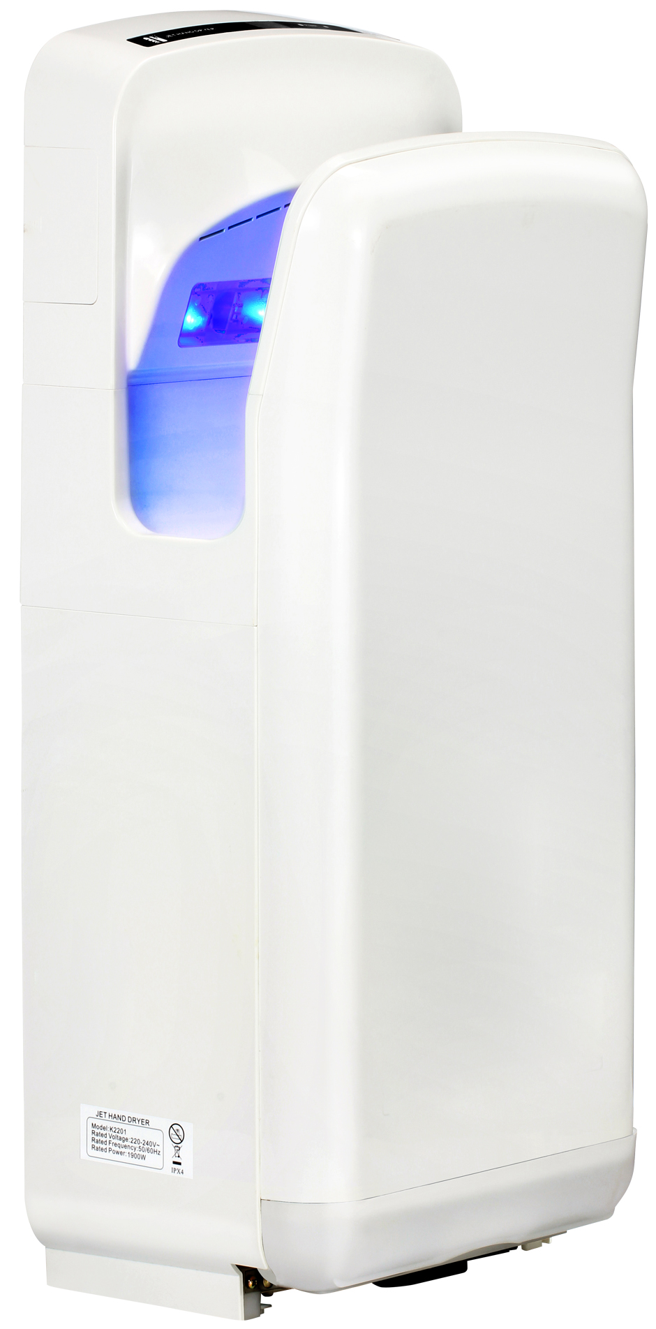Håndtørker Air Pro 1900W IPX4 hvit