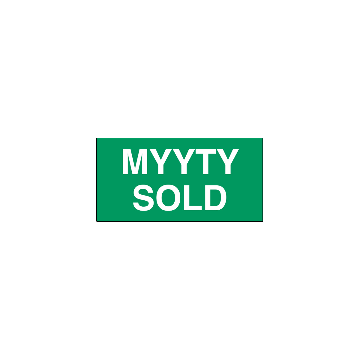 STICKER MYYTY SOLD