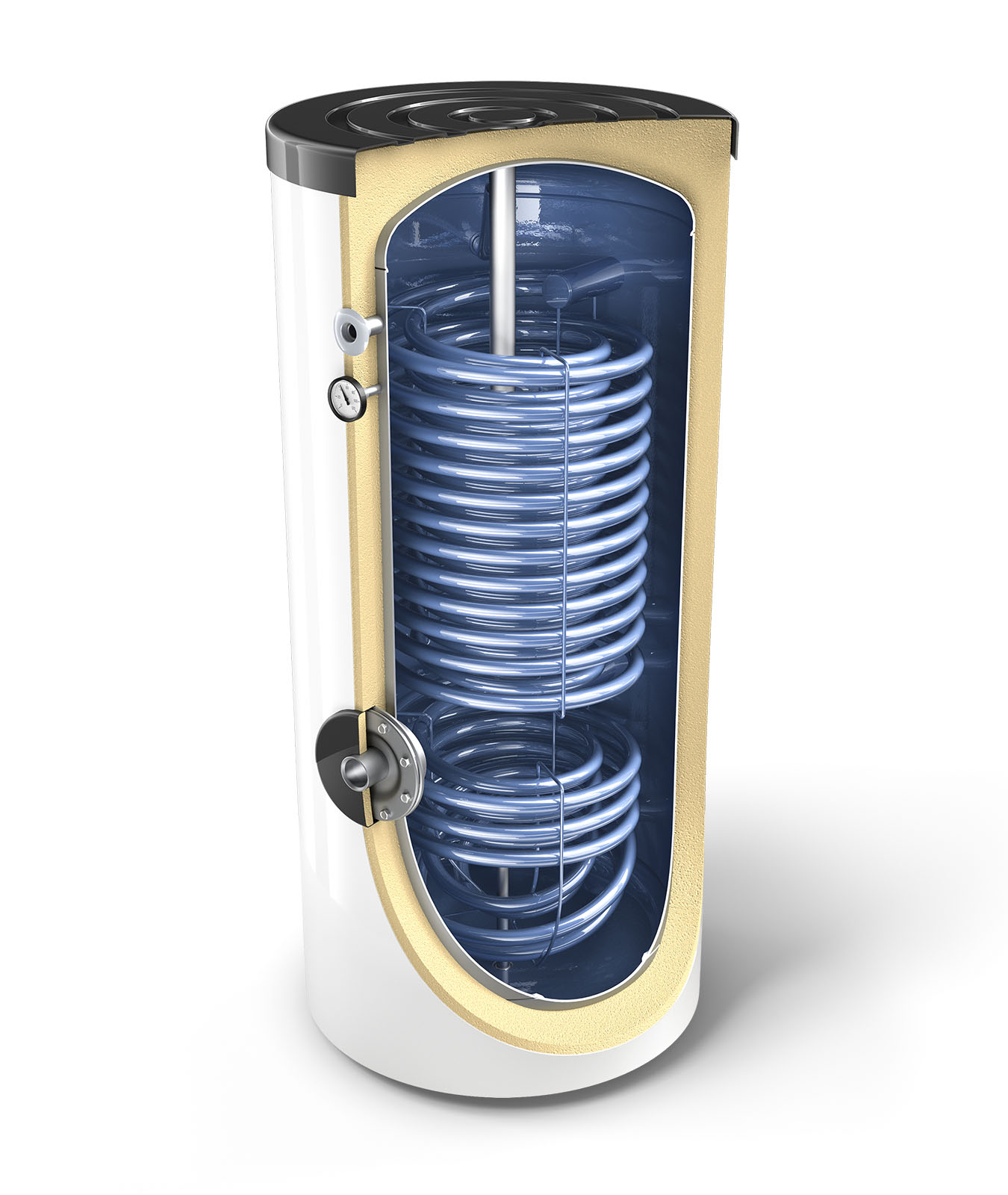 TARBEVEEBOILER SOOJUSPUMBALE 283L 1,0/2,45m2 SIUGA