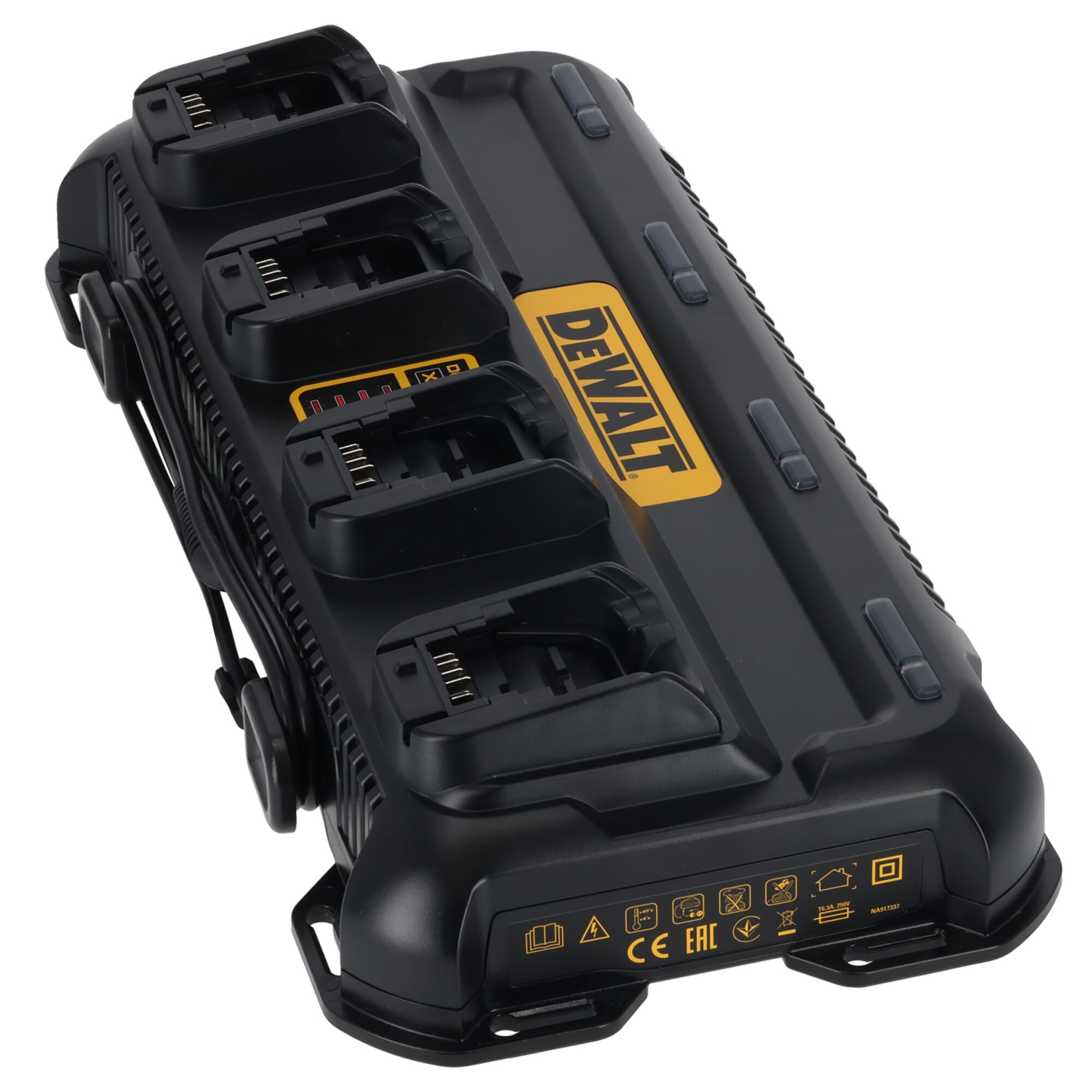 dewalt 4 port laddare dewalt 12v/18v/54v xr 4a