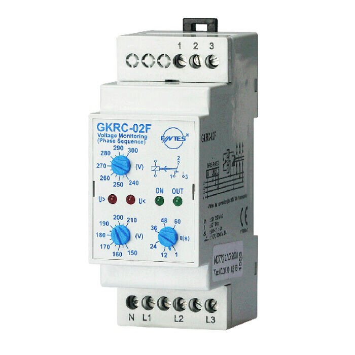 VALVONTARELE JÄNNITE GKRC-02F 3~ 230V