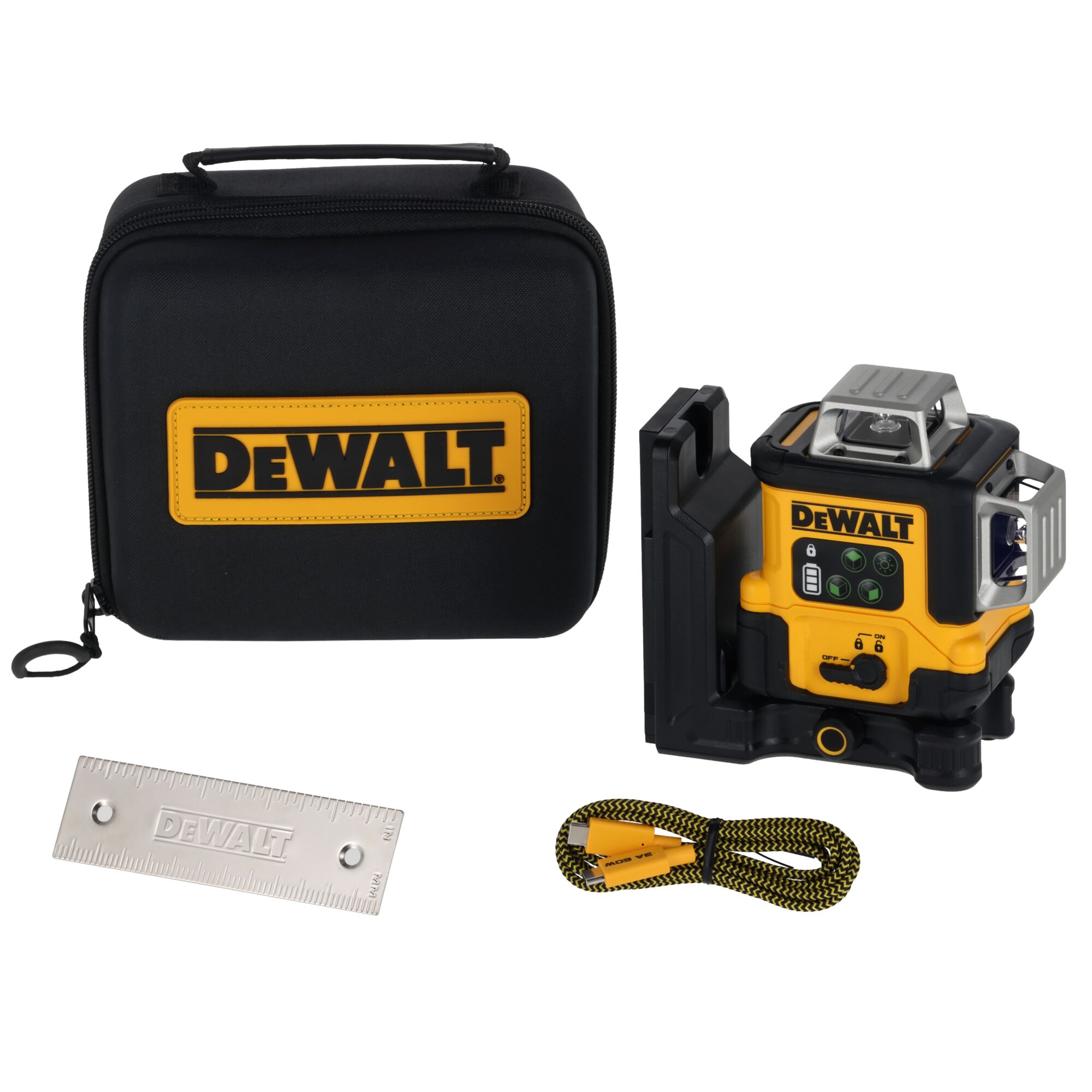 dewalt Cross line laser dewalt green 3x360 usb-c