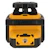 dewalt Pyörivä tasolaser dewalt vihreä ip66 usb-c tstak