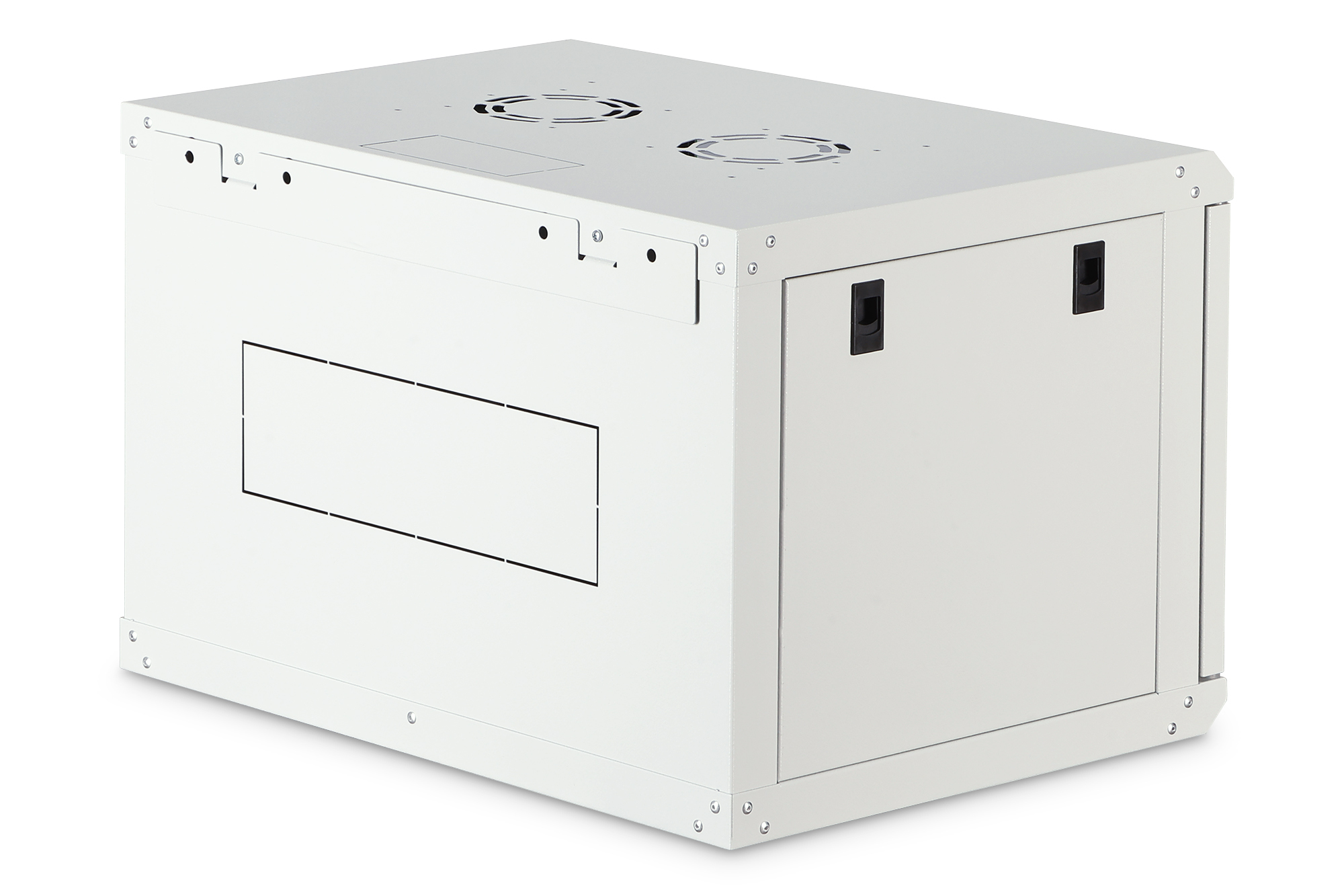 digitus Wall cabinet 7u 450mm glassdoor