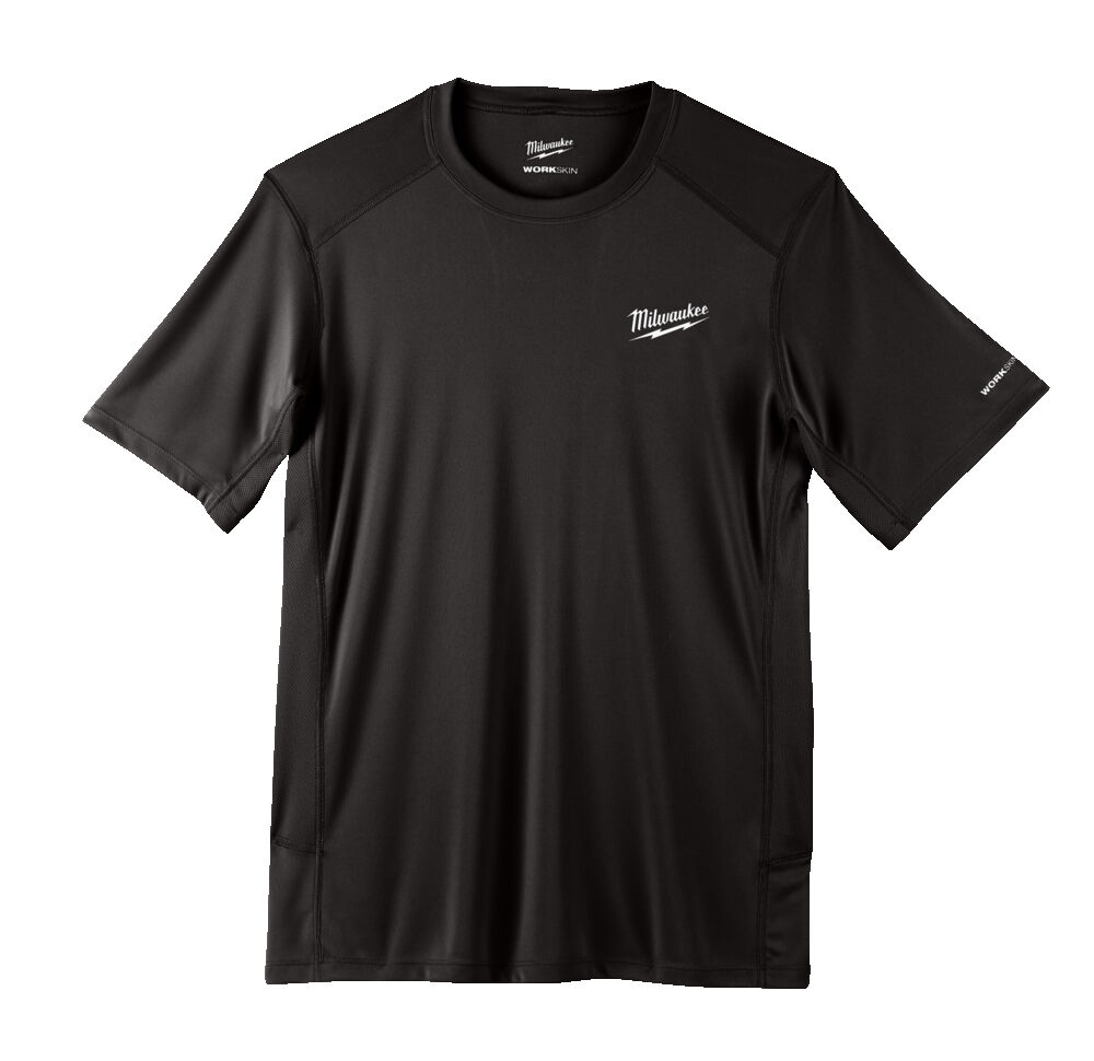 milwaukee T-shirt milwaukee warm weath kort sva wwssblxxl