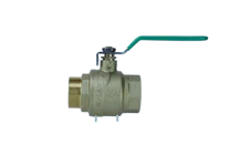 KUULKRAAN ERIMESSING 1" 1/2" S/V PN30