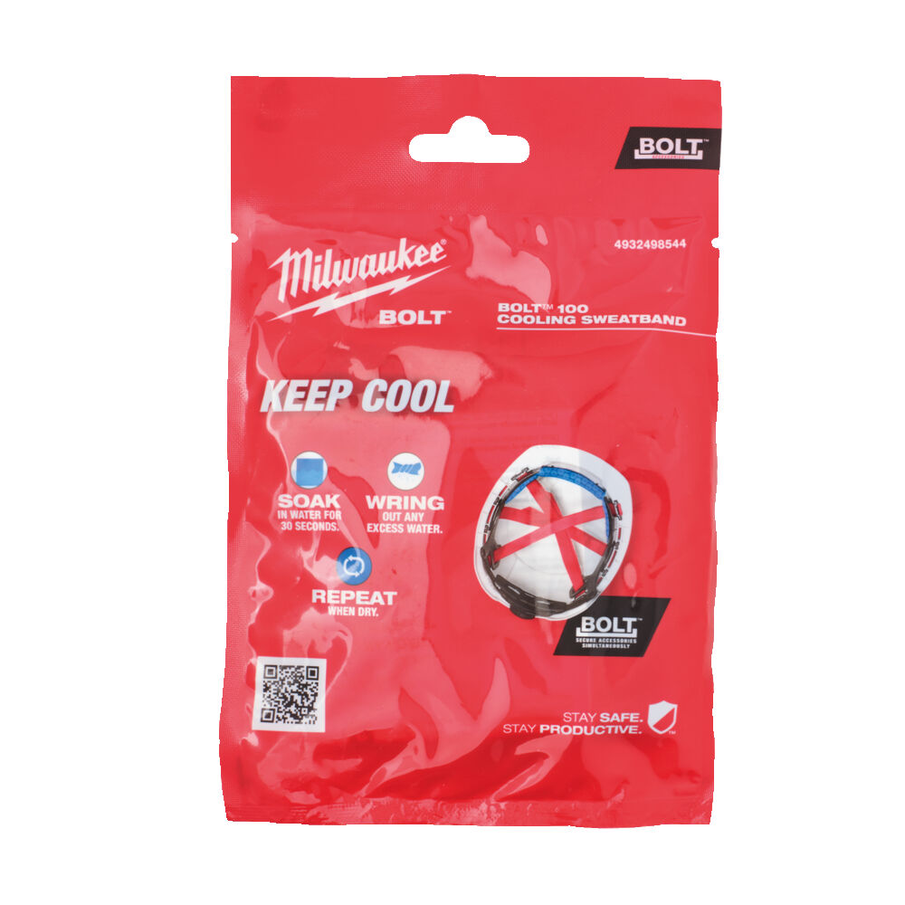 milwaukee Sweatband milwaukee cooling bolt 100